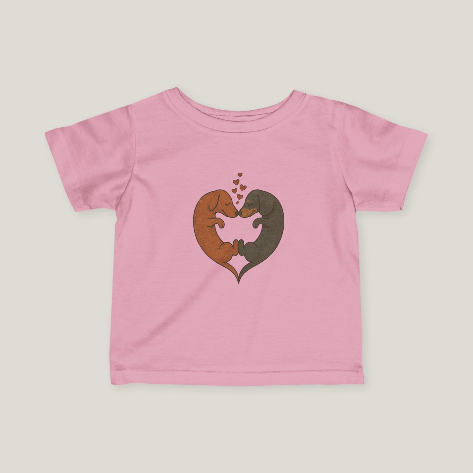 Dachshund Heart Baby/Toddler Tee