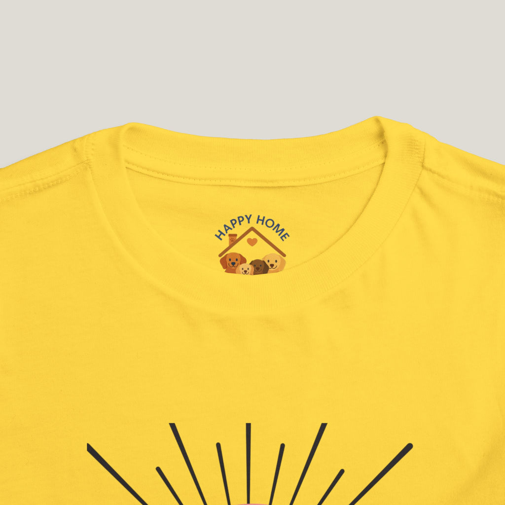 Girl Puppy Toddler Tee