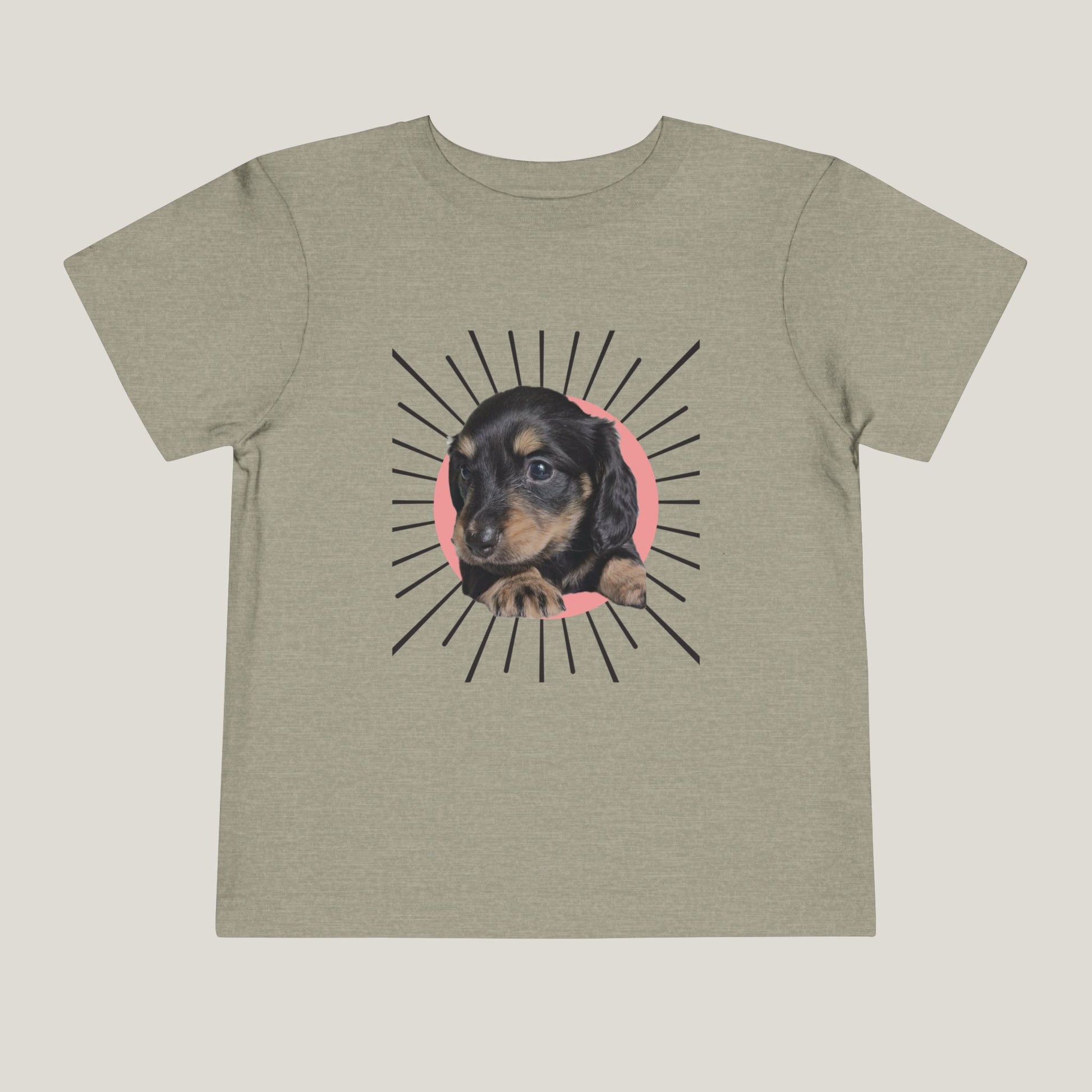Girl Puppy Toddler Tee