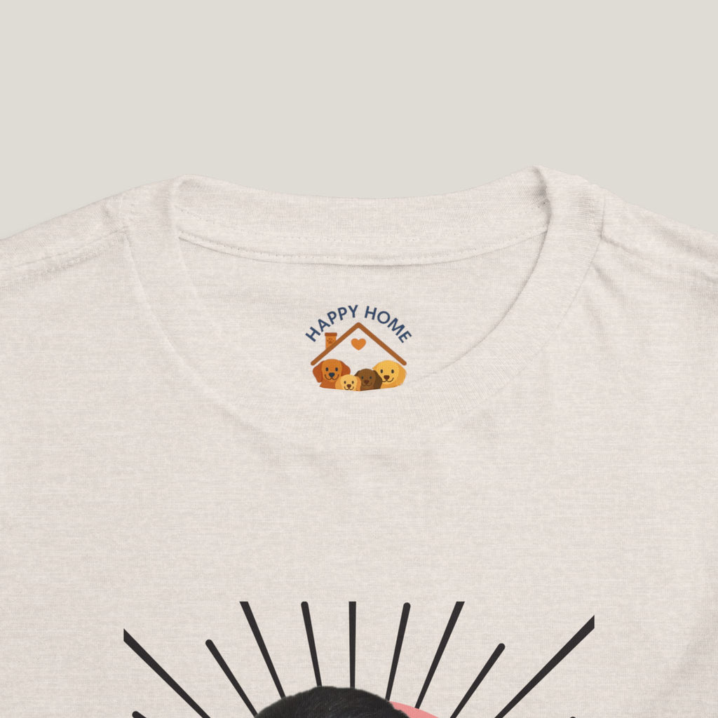 Girl Puppy Toddler Tee