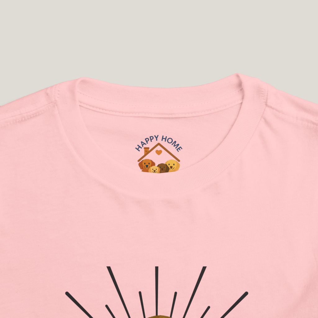 Girl Puppy Toddler Tee