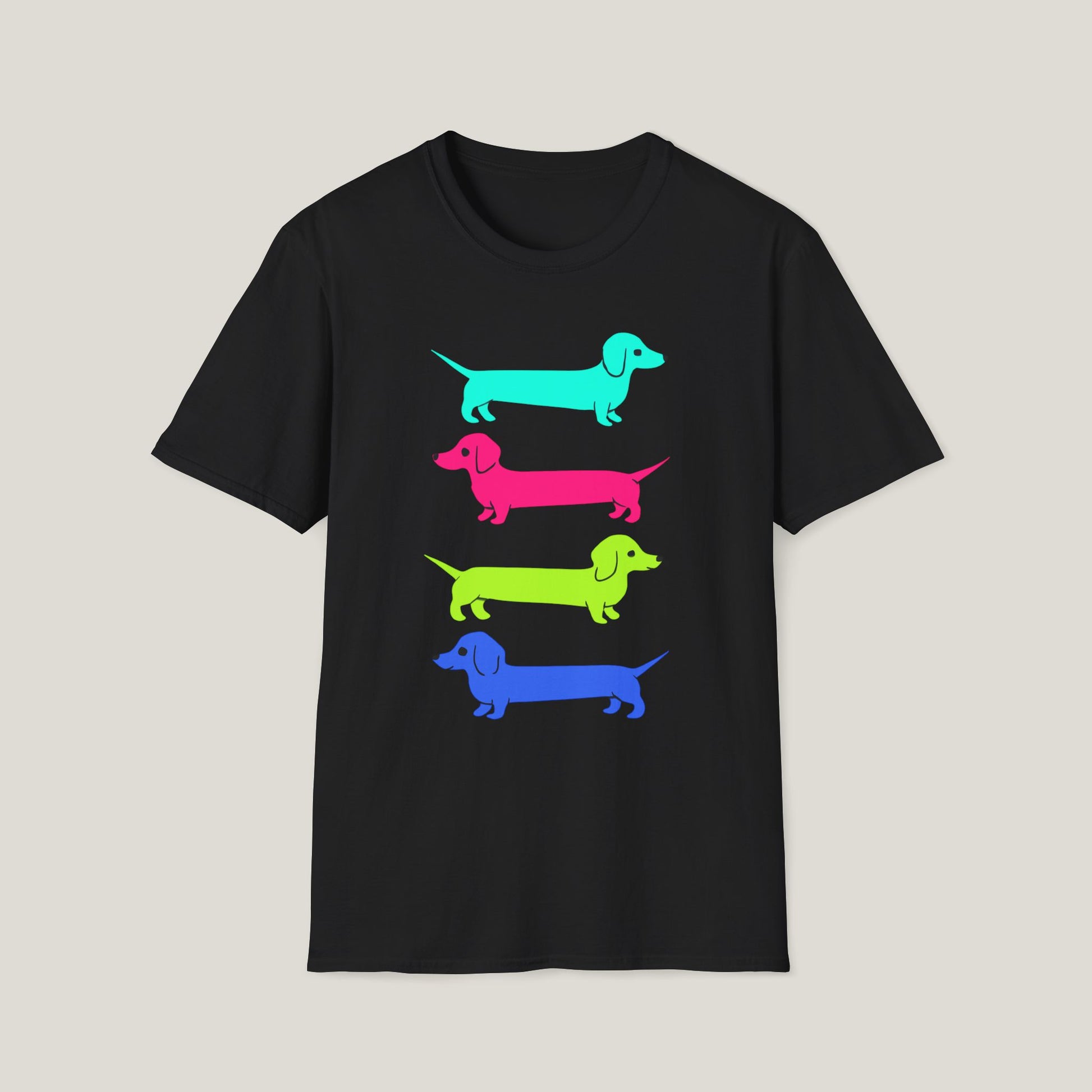 Dachshund Colorful Tee