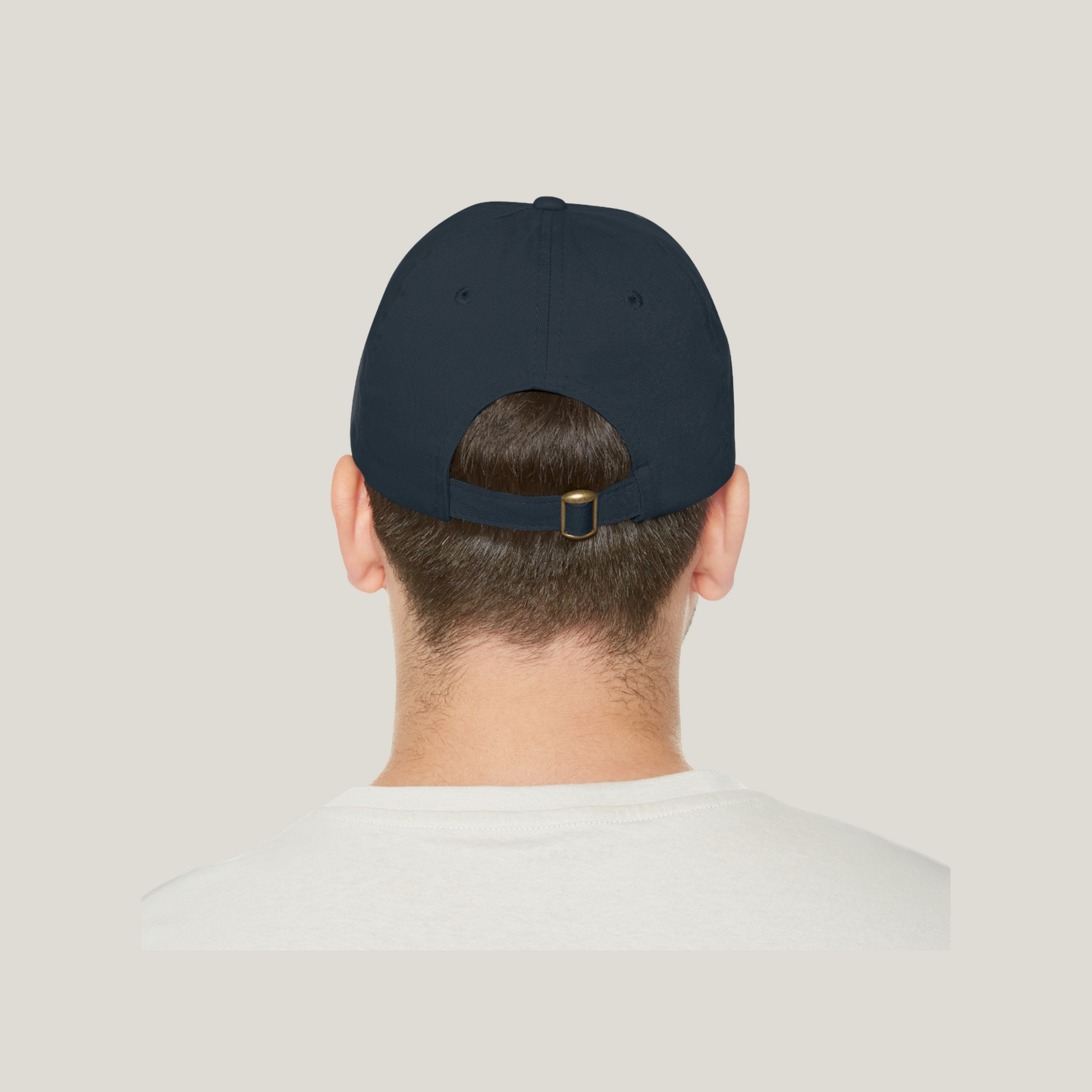 Dachshund Dad Hat with Leather Patch