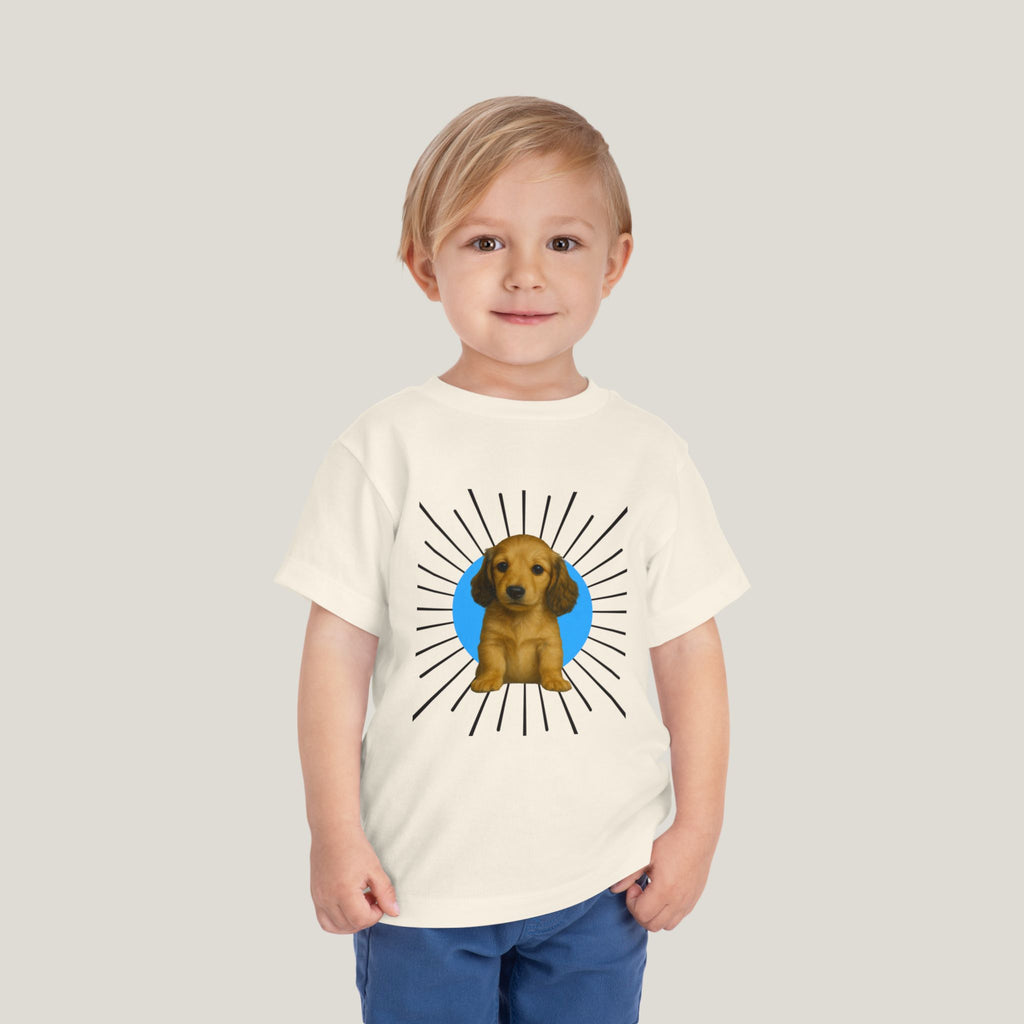 Boy Puppy Toddler Tee