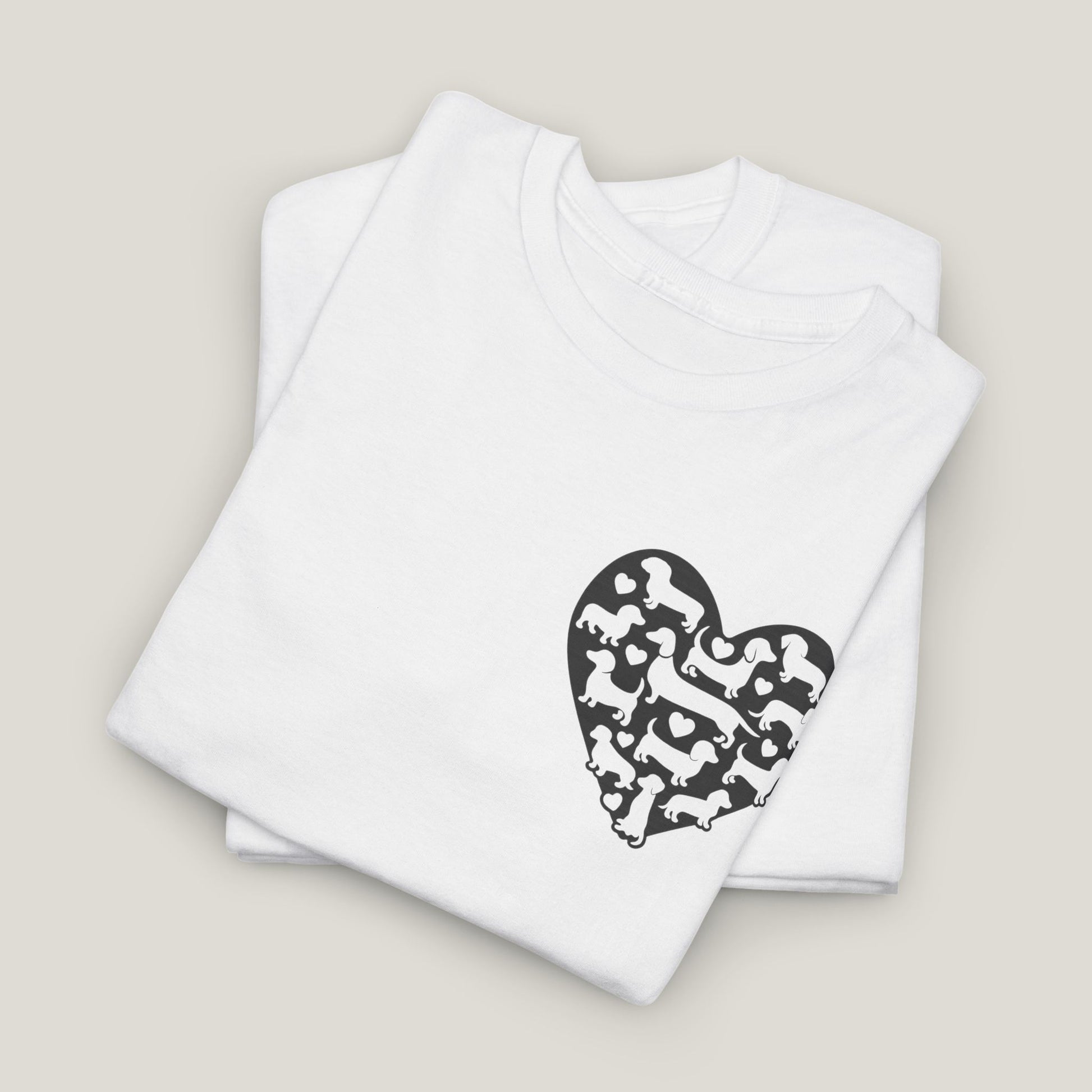 Dachshund Heart Tee