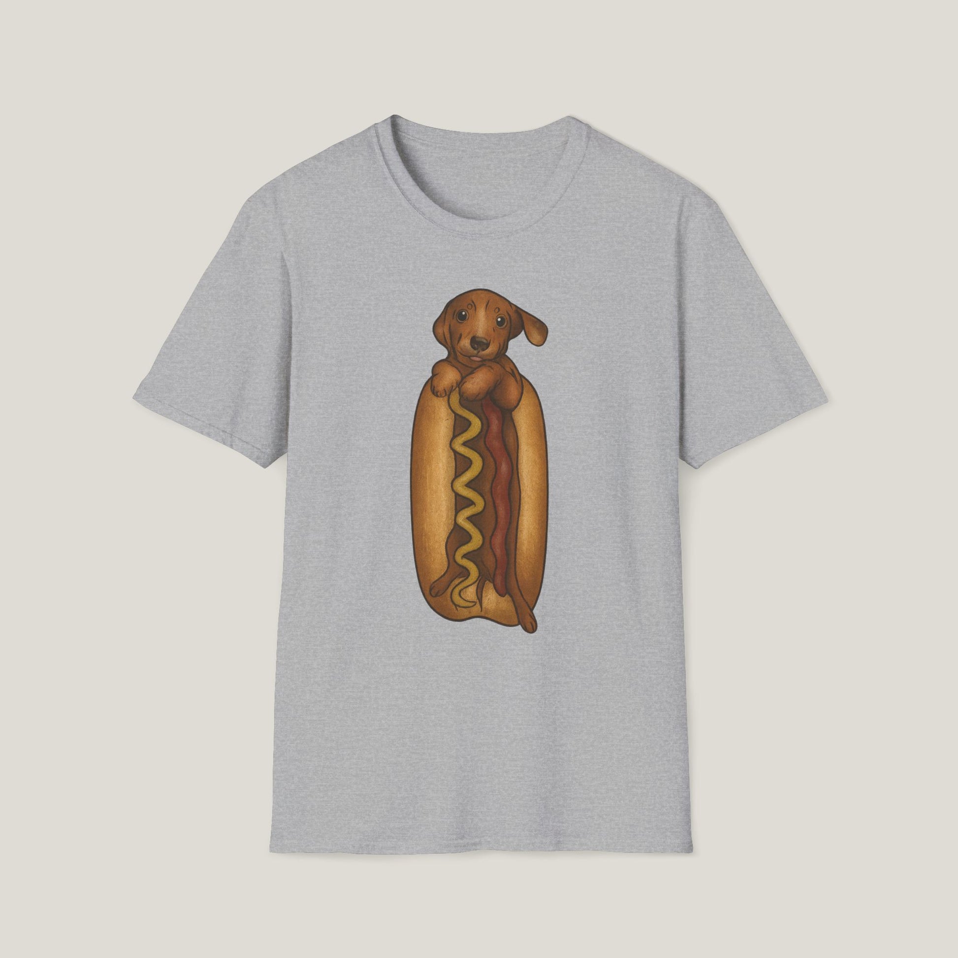 Dachshund In A Hot Dog Tee