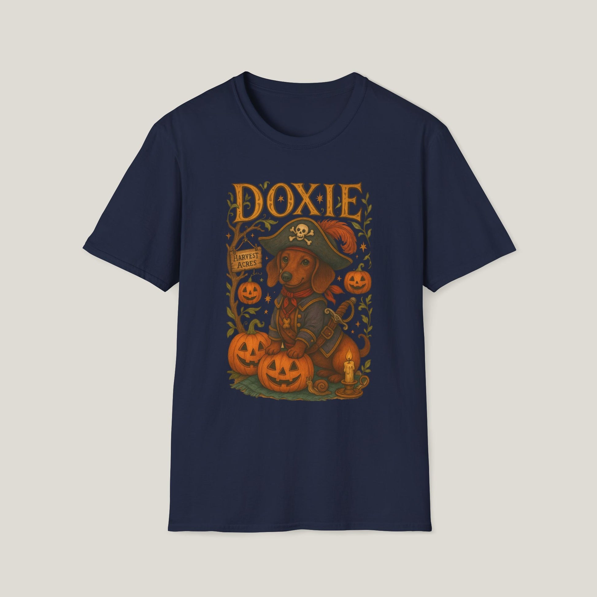 Doxie design Halloween Tee