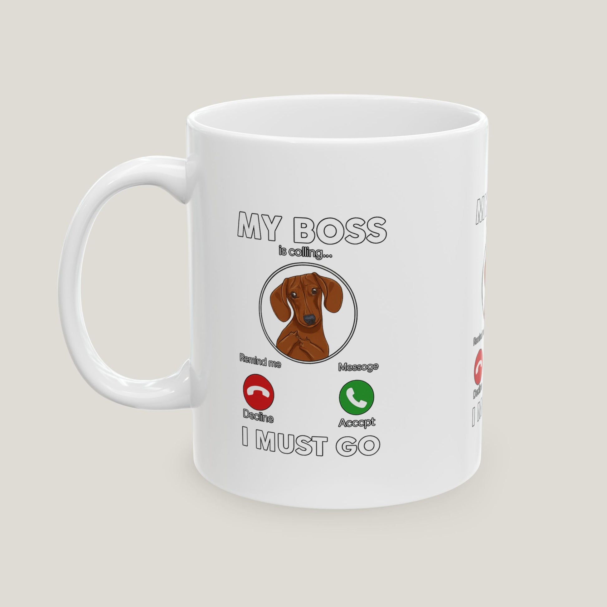 Funny Dachshund Mug
