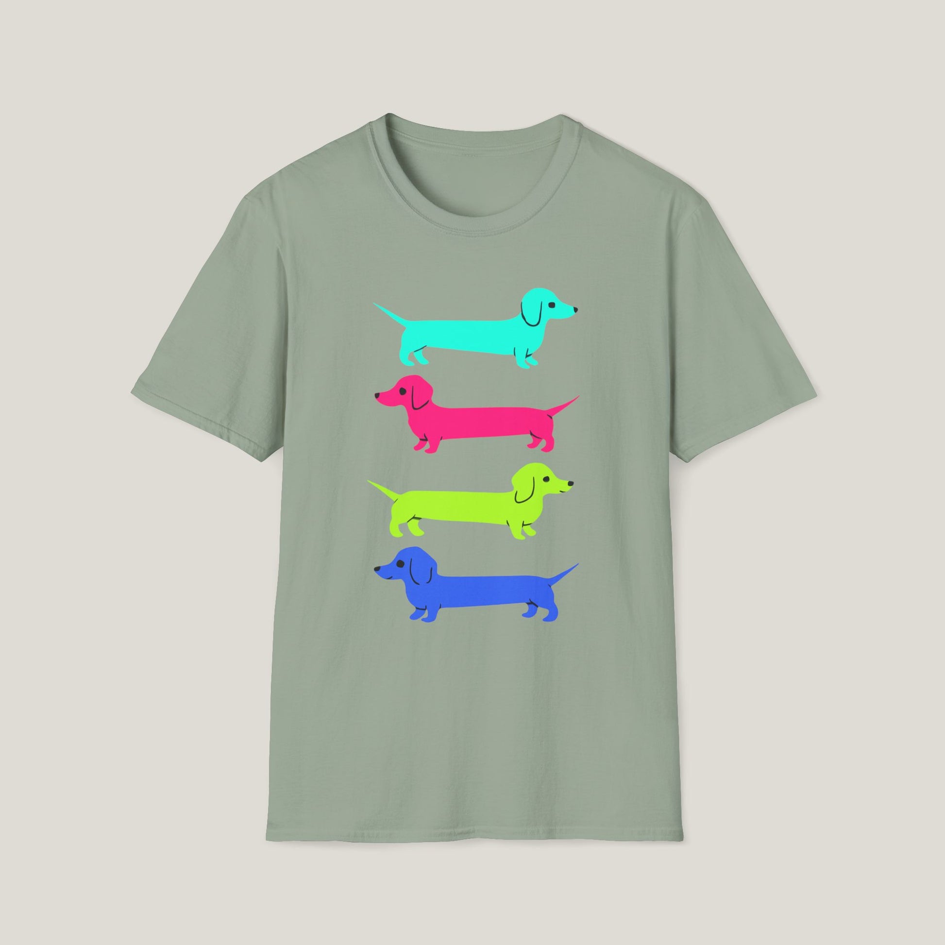Dachshund Colorful Tee