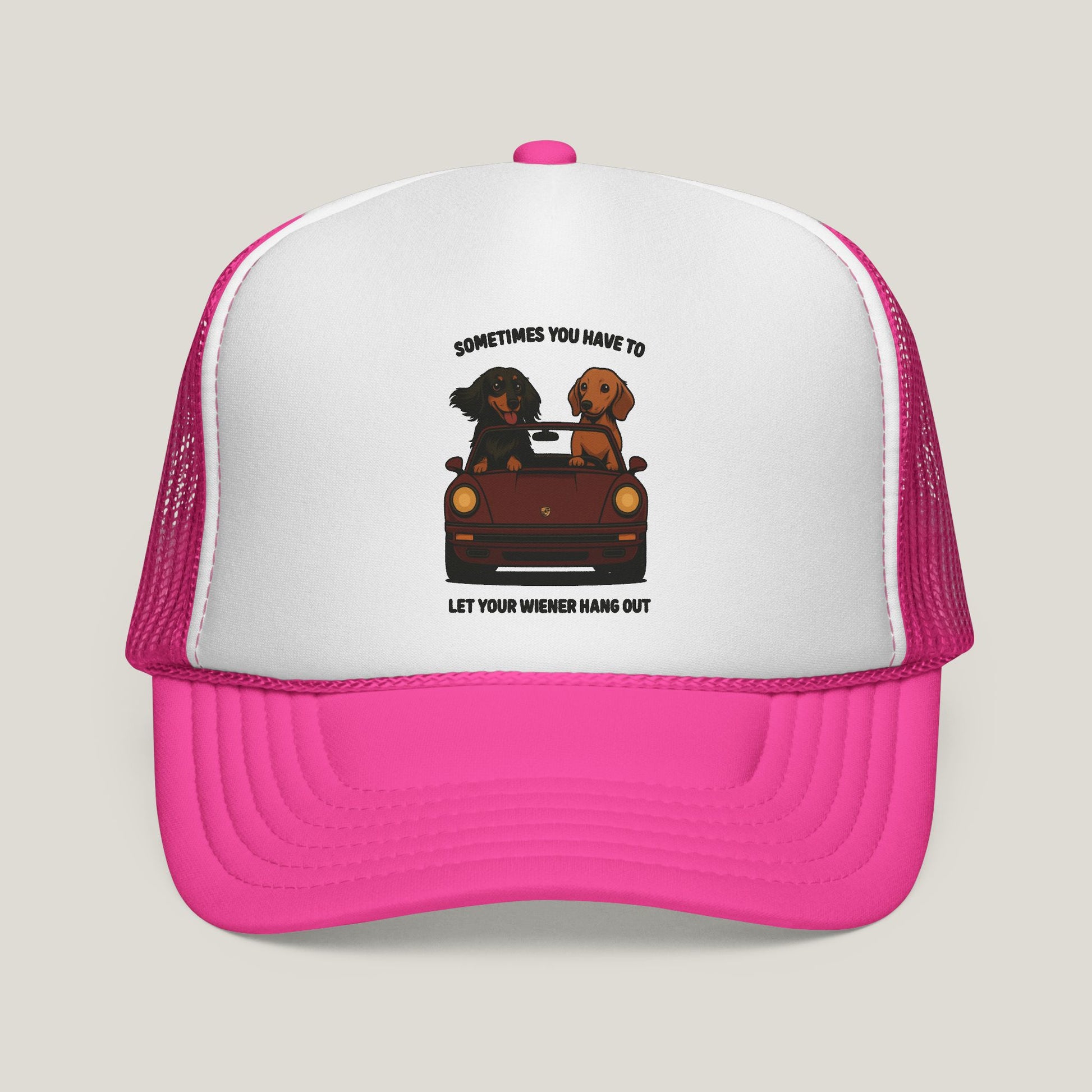 Funny Dachshund Trucker Hat