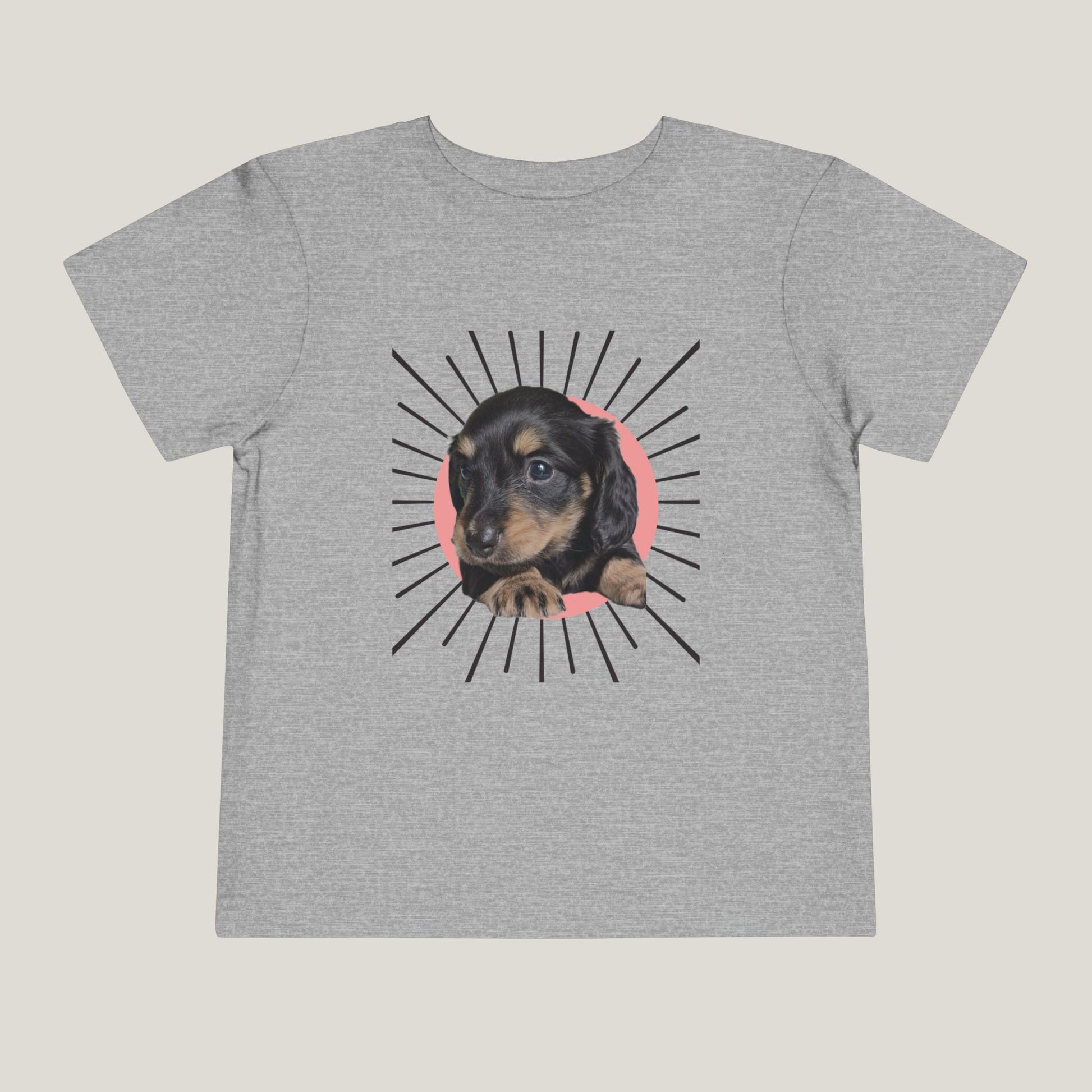 Girl Puppy Toddler Tee