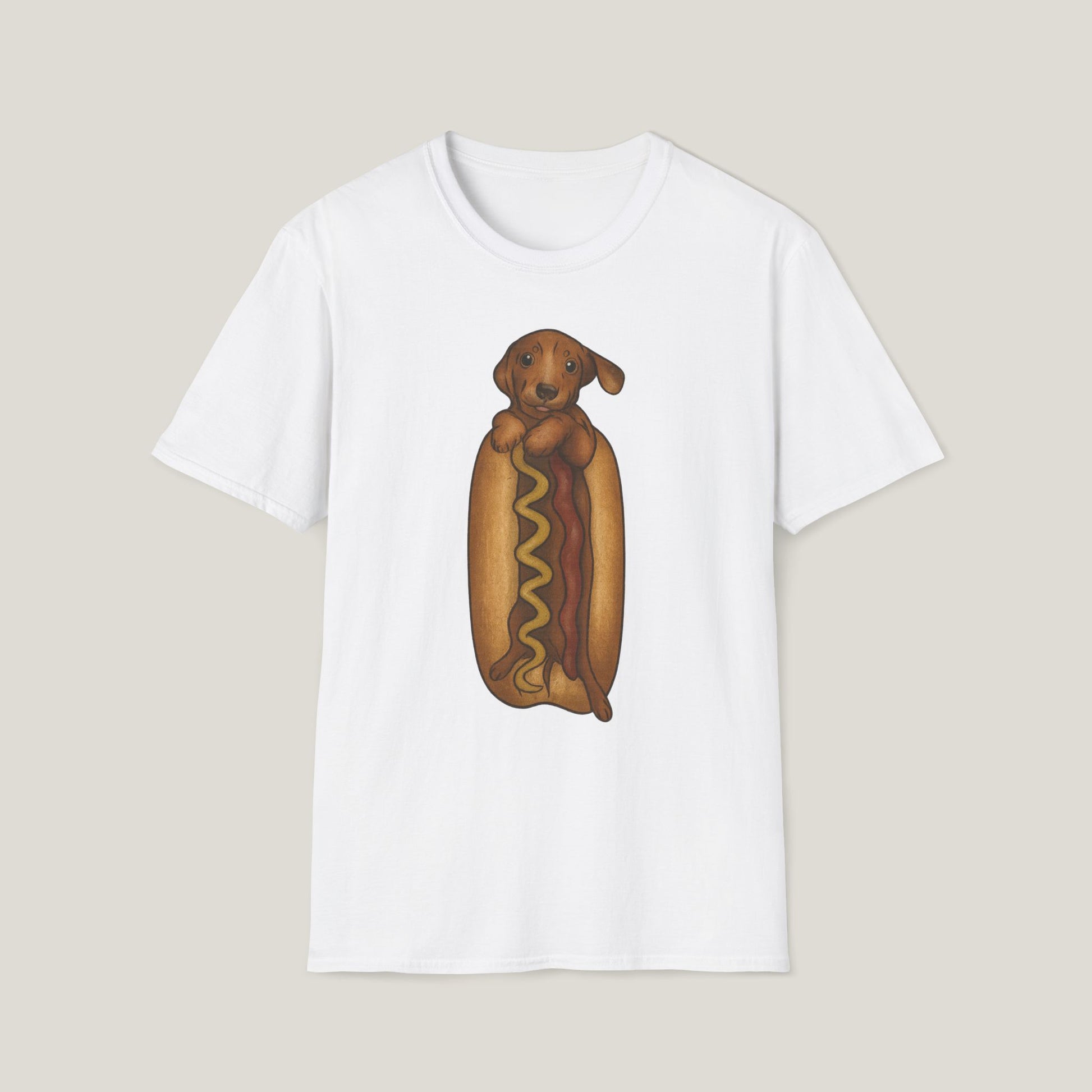 Dachshund In A Hot Dog Tee