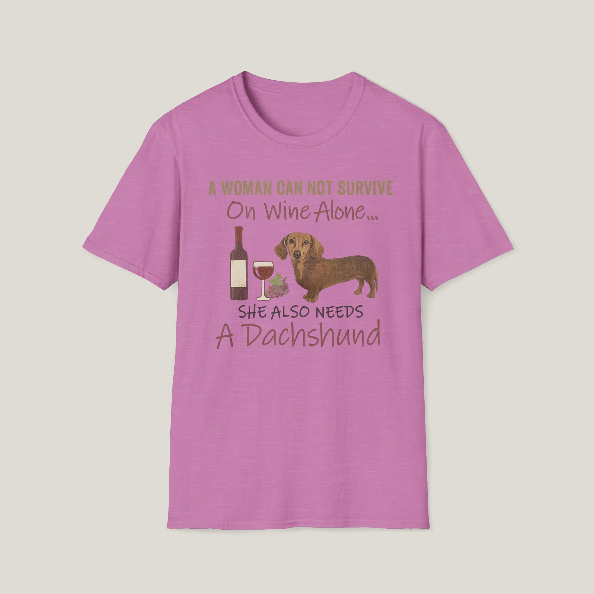 Dachshund Wine Lover Tee