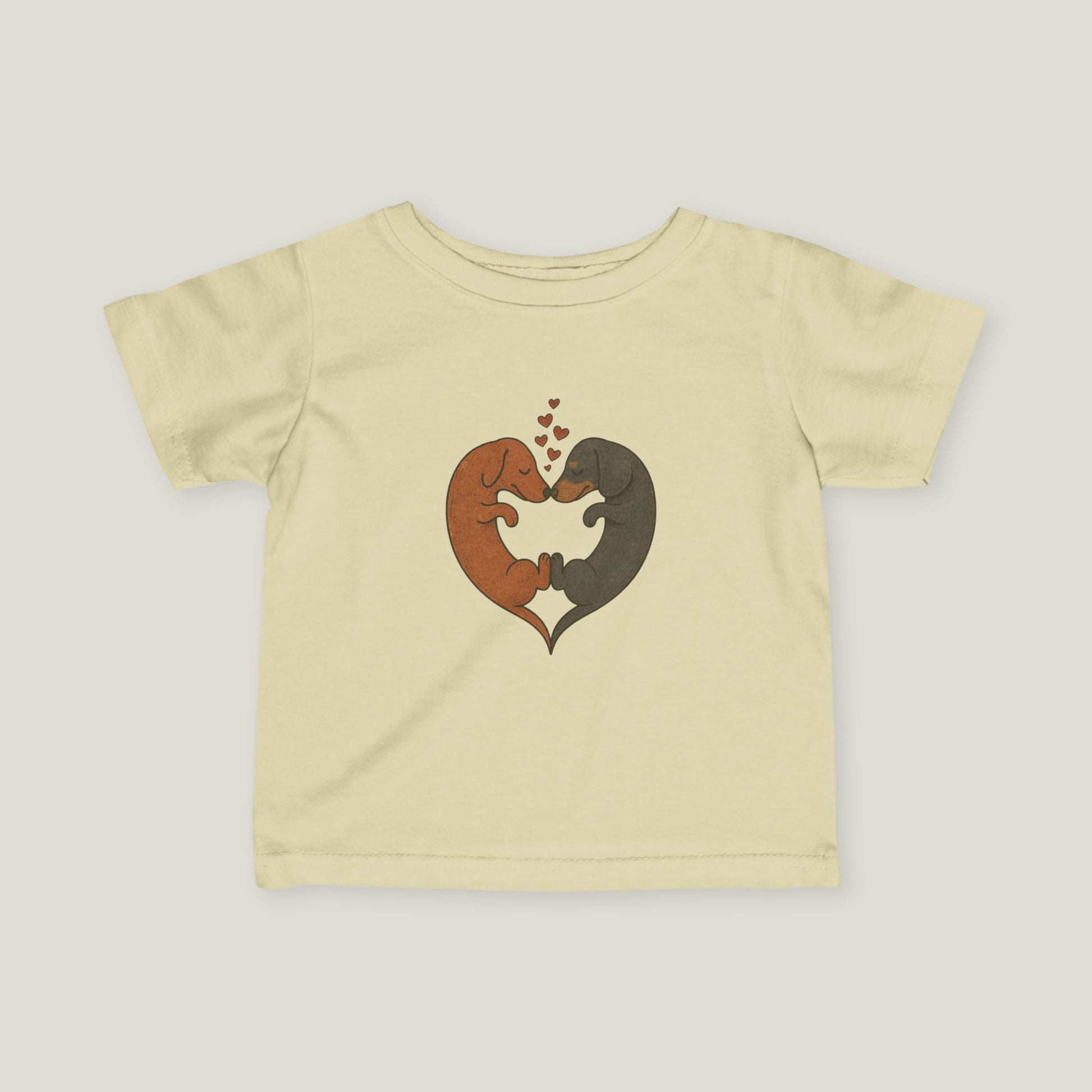 Dachshund Heart Baby/Toddler Tee