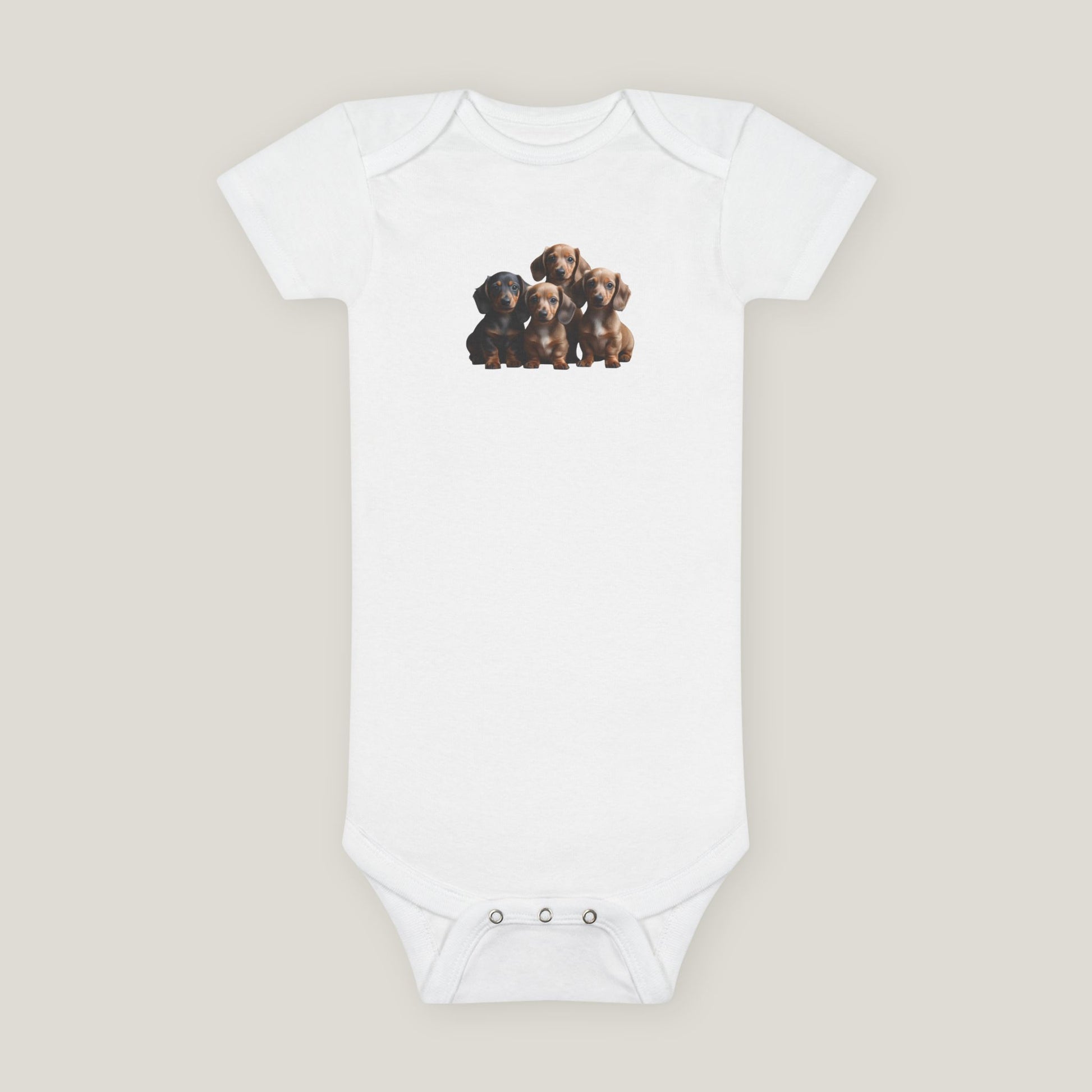 Puppy Friends Baby Preemie Onesie