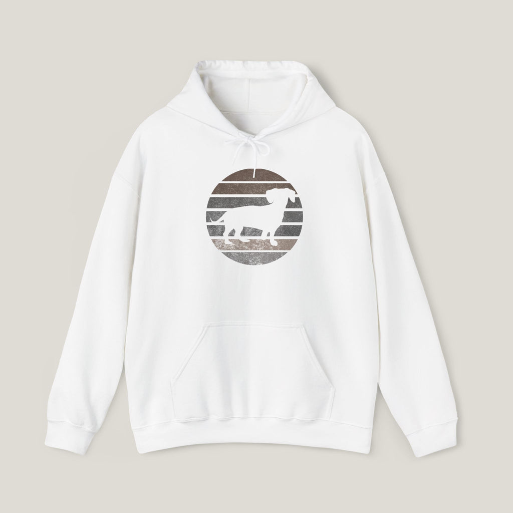 Dachshund Dad Logo Hoodie