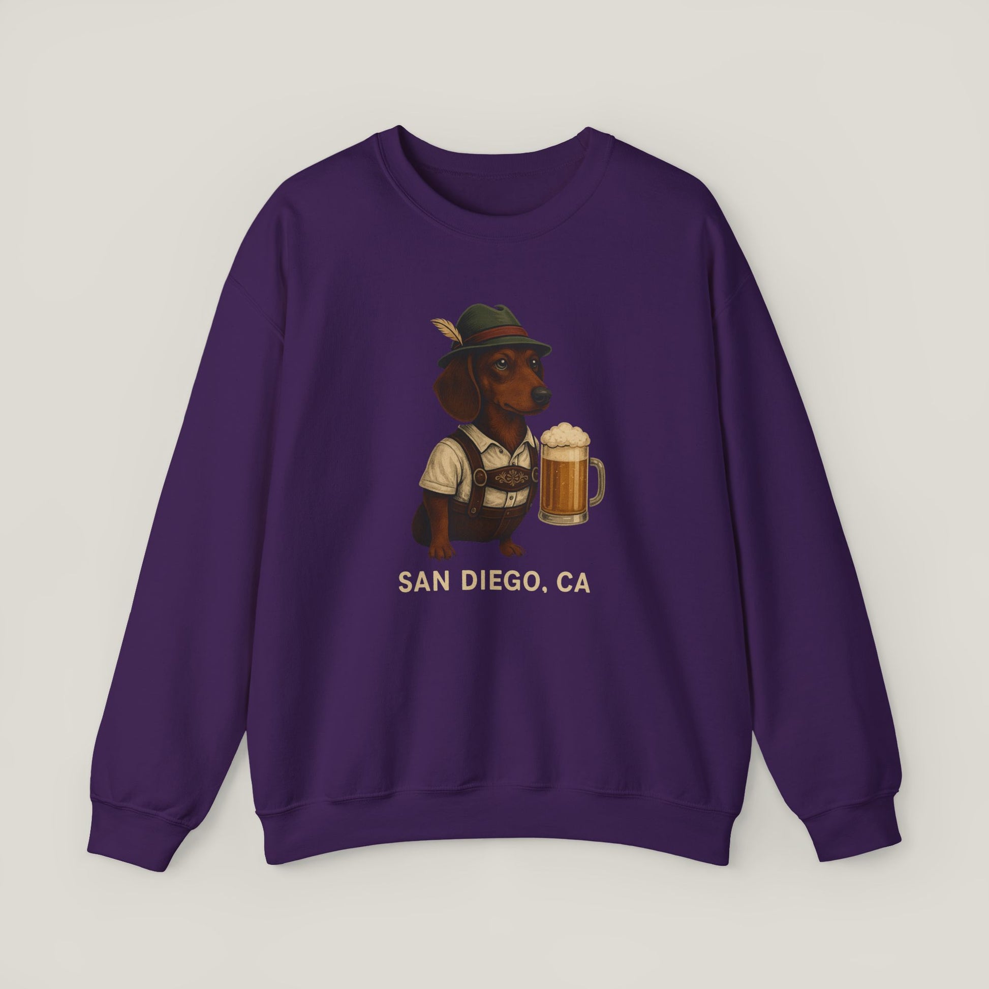 San Diego Beer Dachshund Crewneck