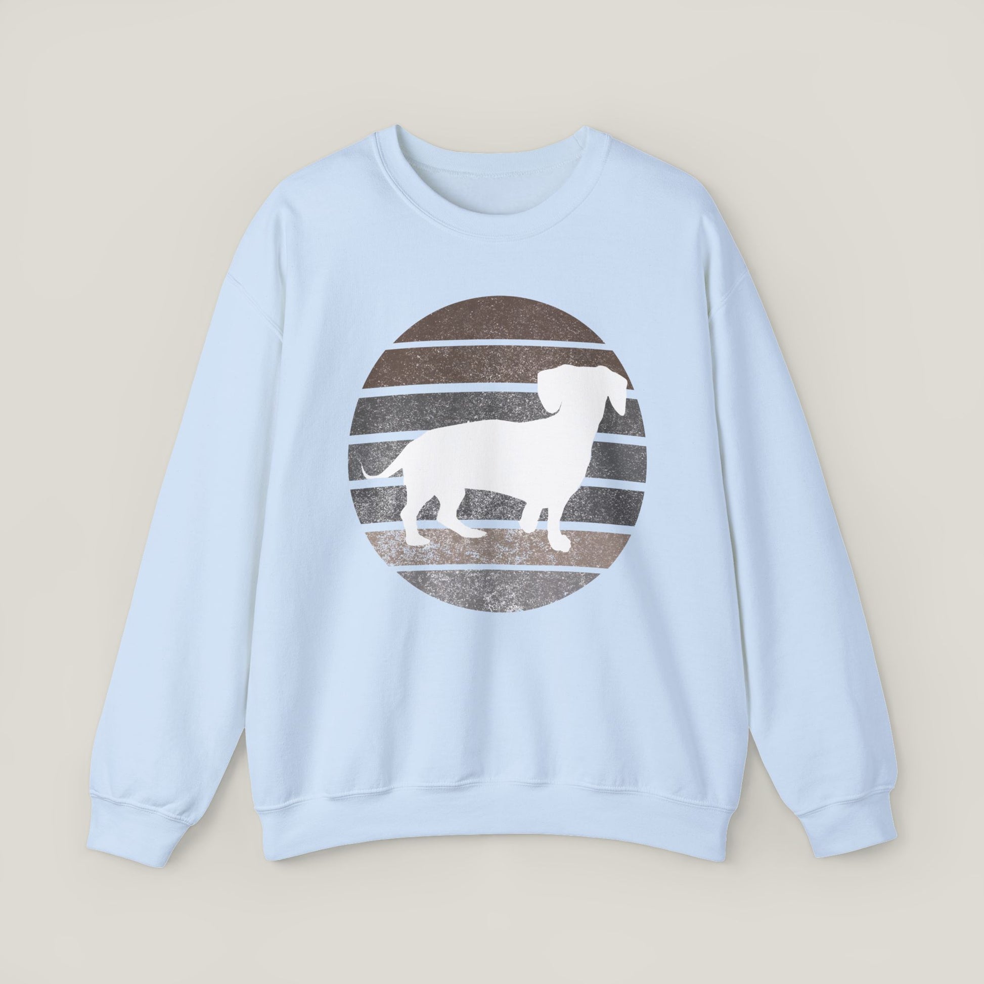Dachshund Dad Logo Crewneck
