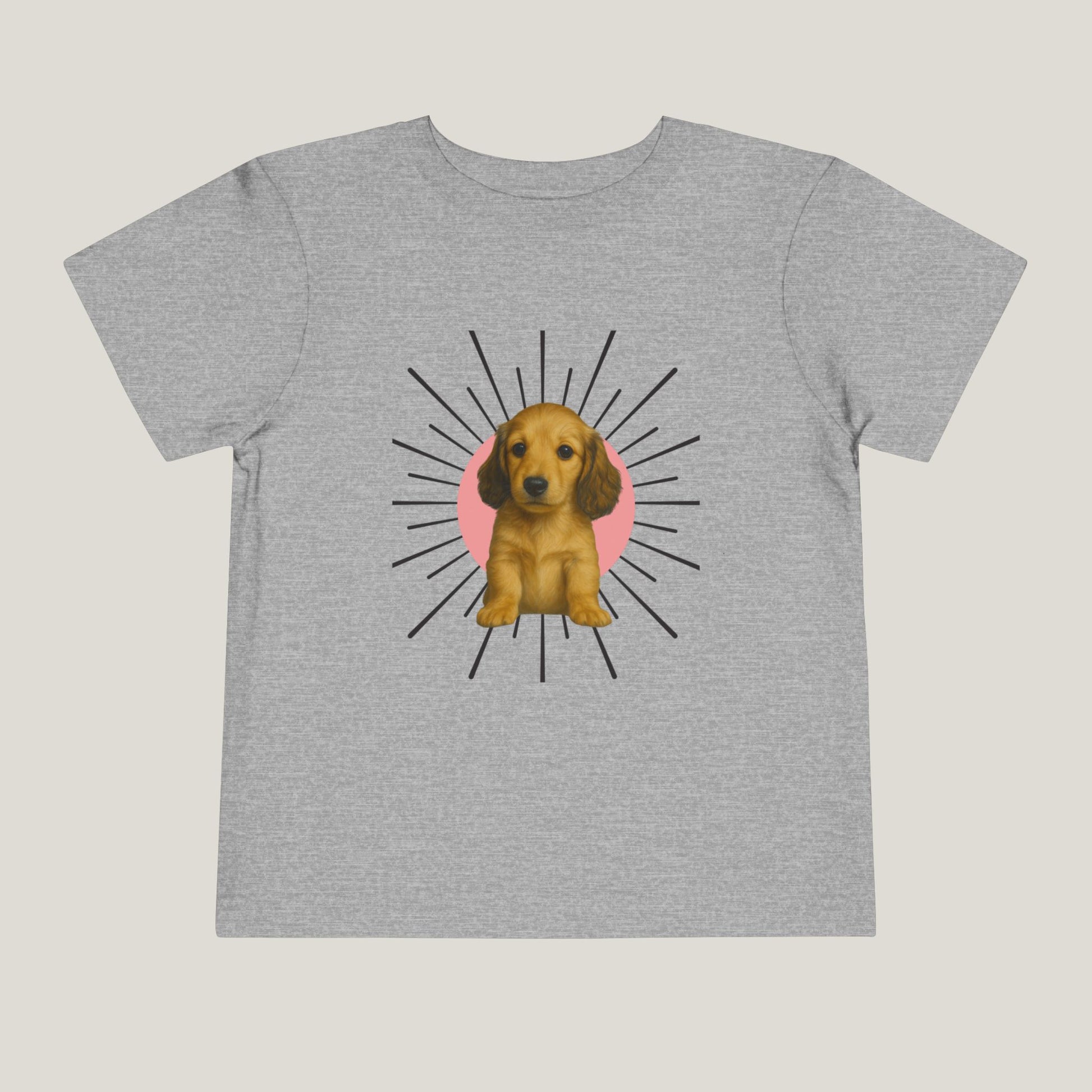 Girl Puppy Toddler Tee