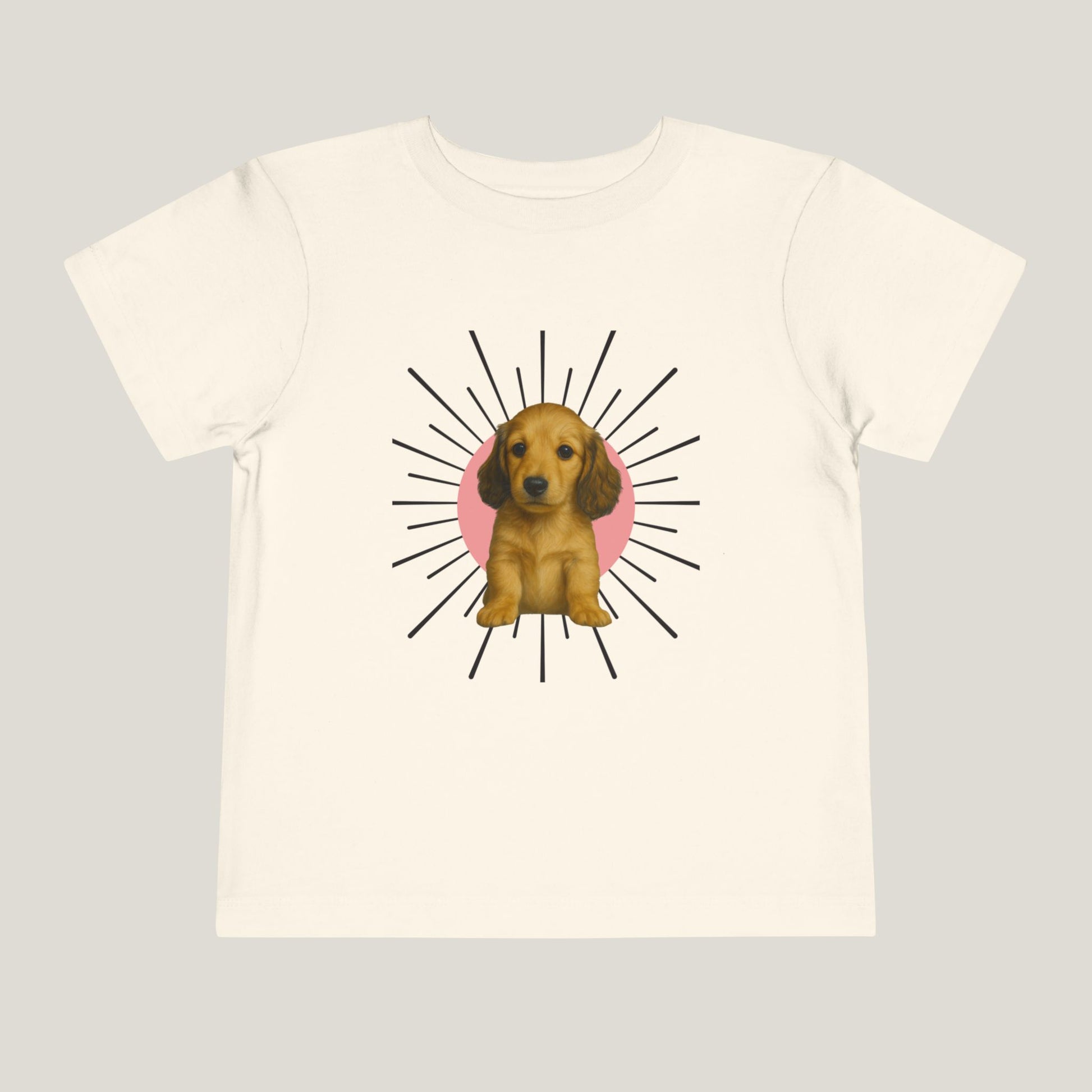 Girl Puppy Toddler Tee