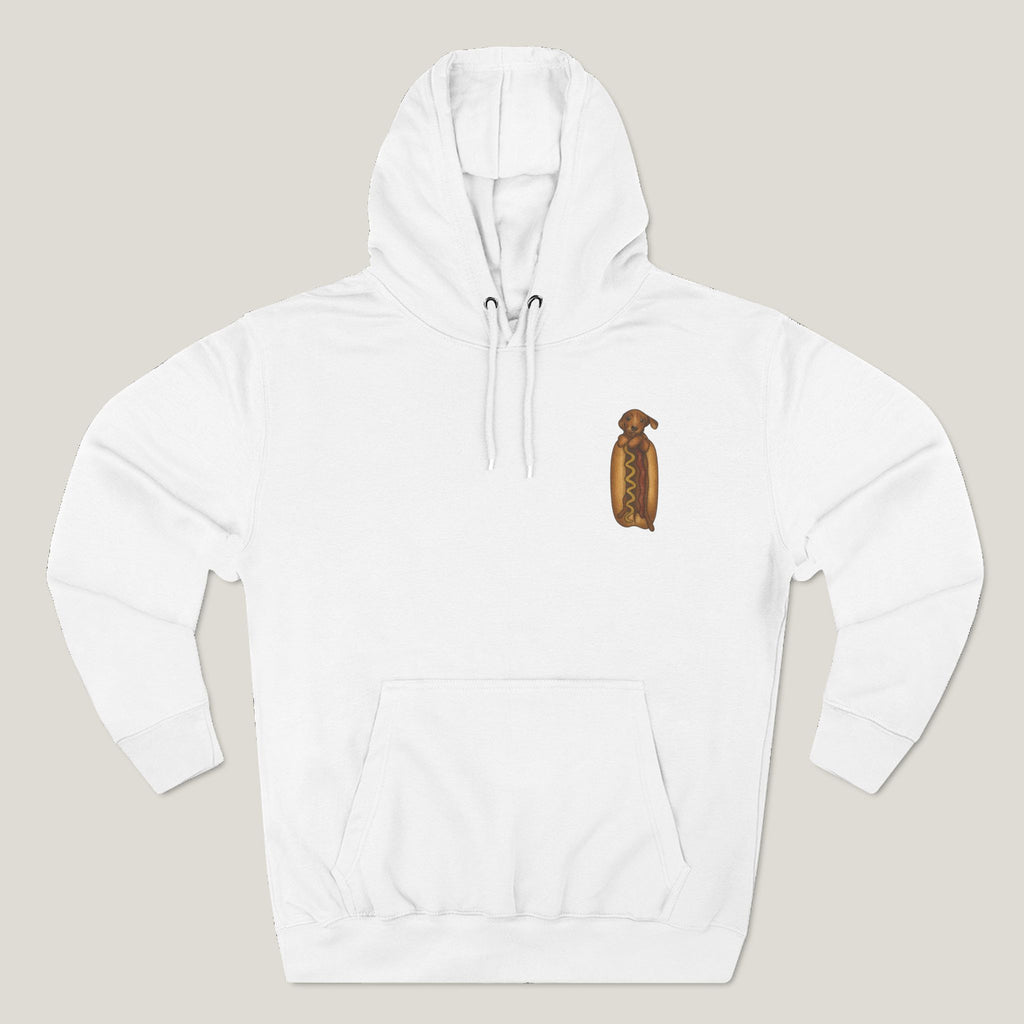 Dachshund In a Hot Dog Premium Hoodie