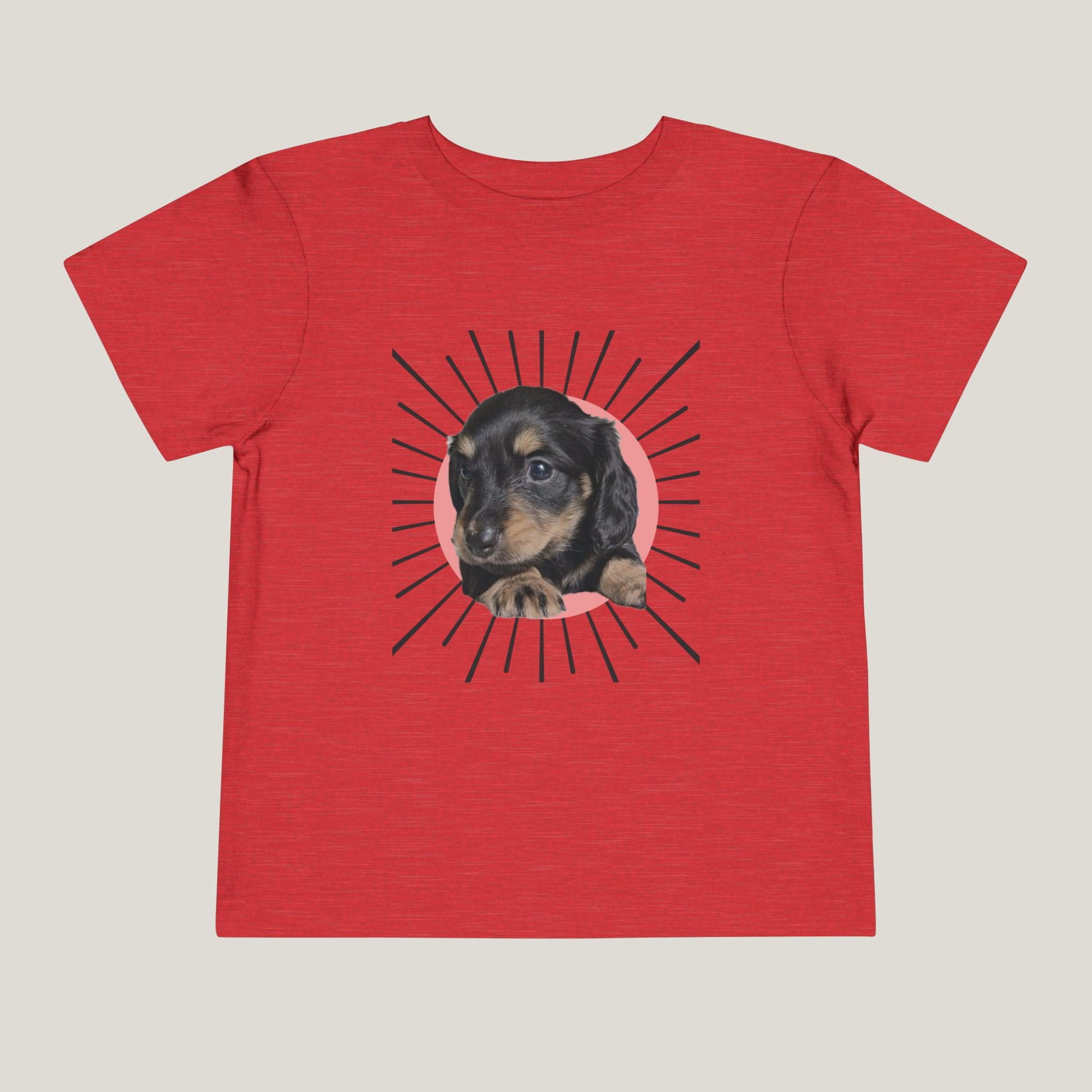 Girl Puppy Toddler Tee