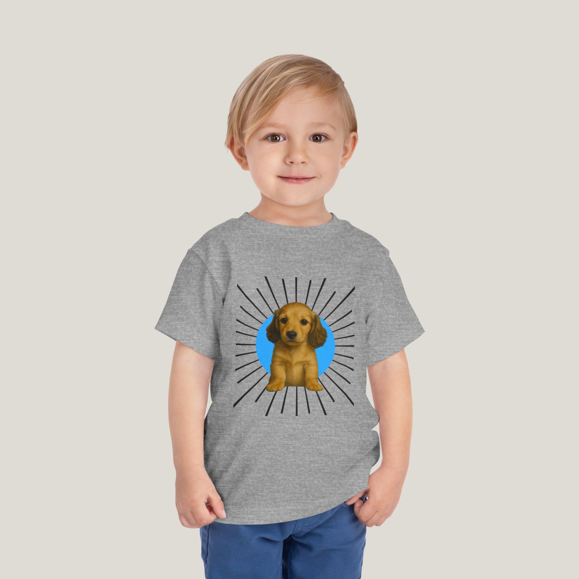 Boy Puppy Toddler Tee
