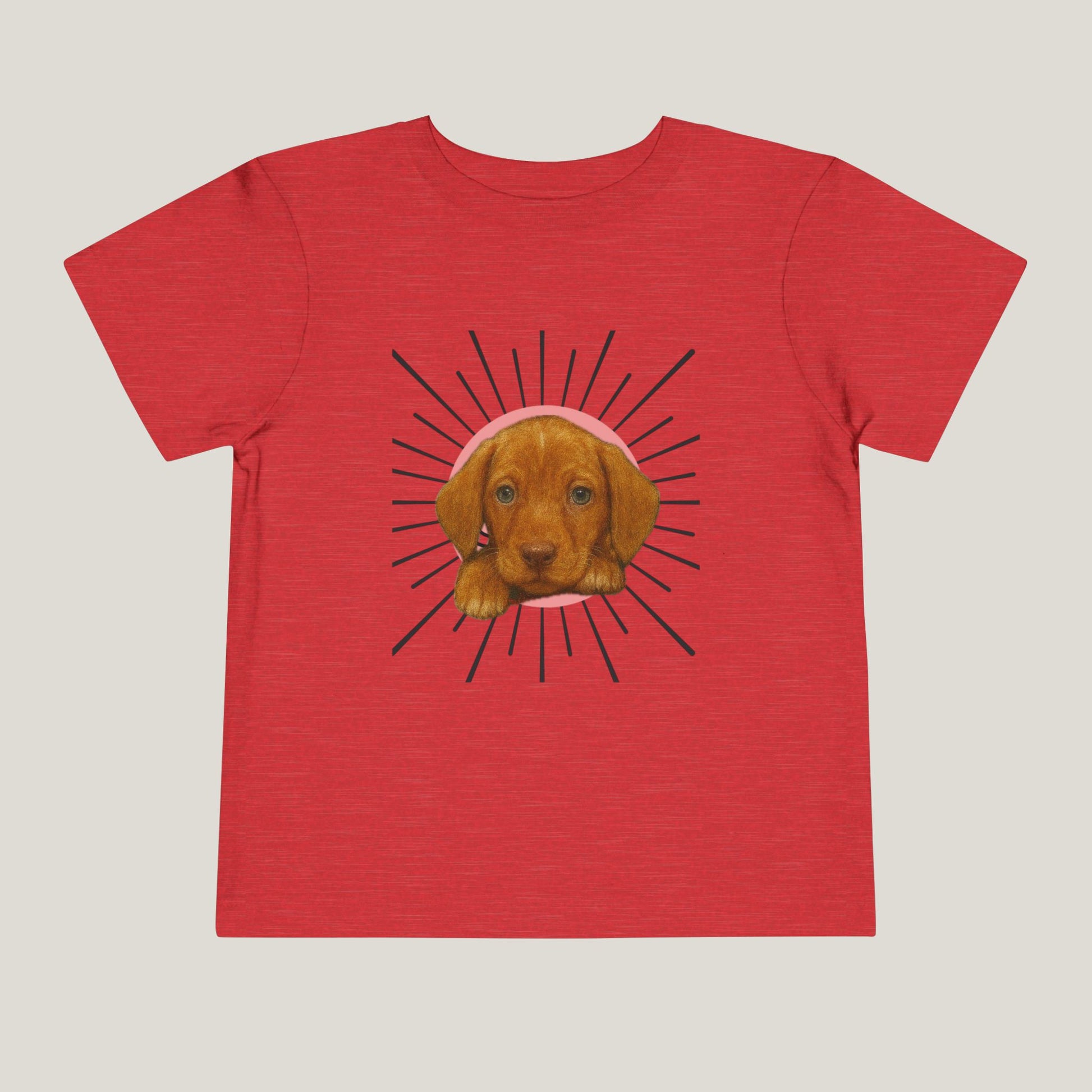 Girl Puppy Toddler Tee