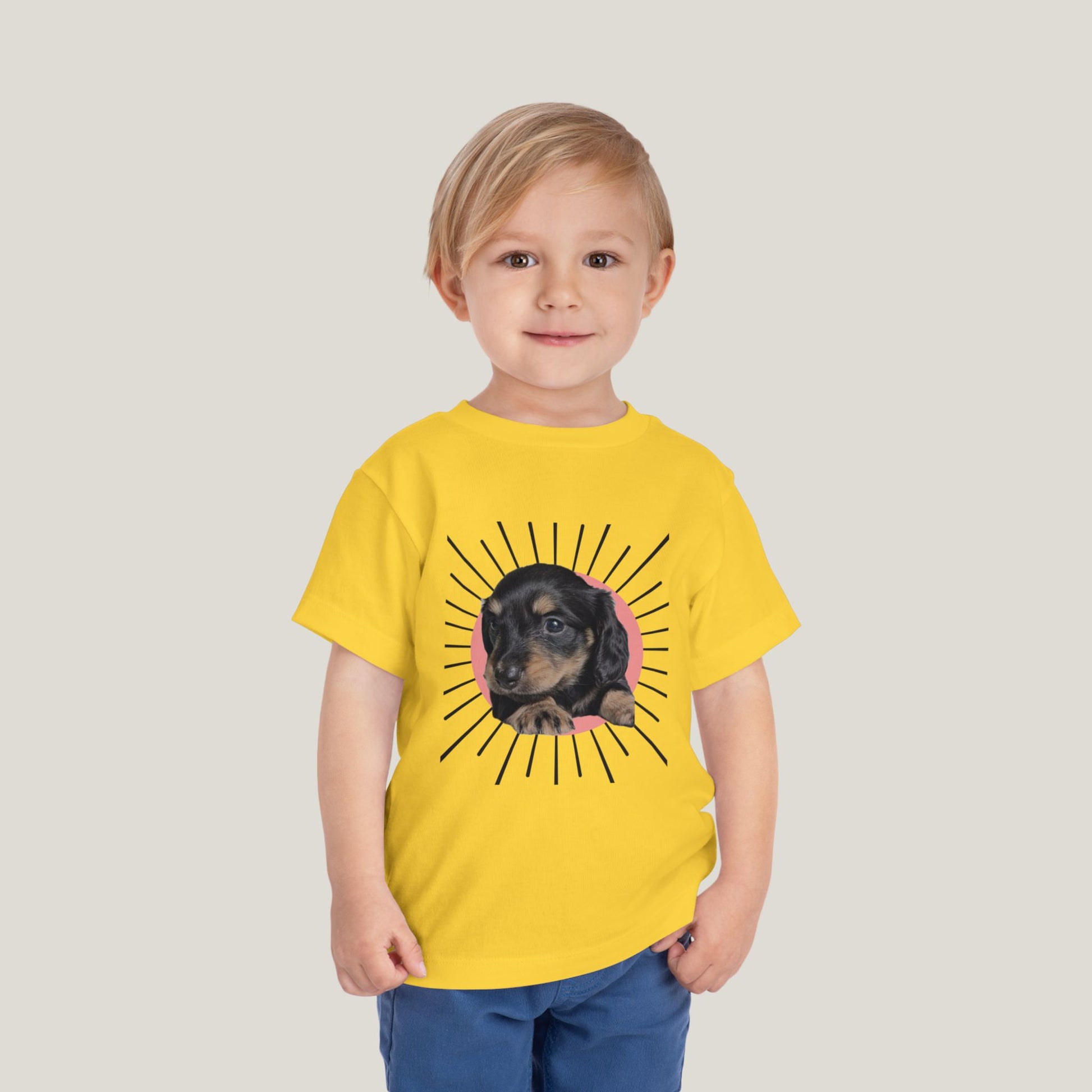 Girl Puppy Toddler Tee