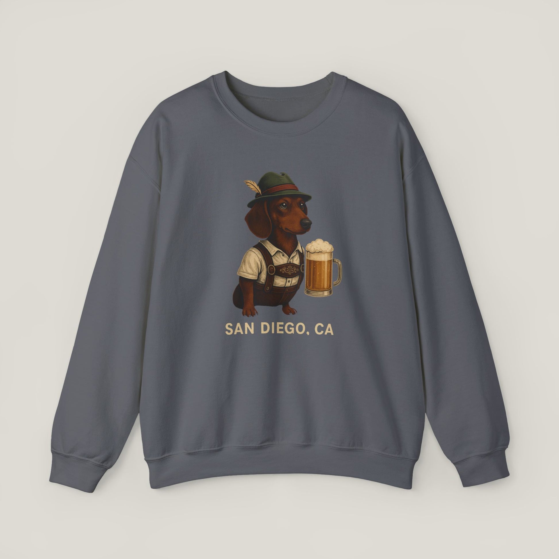 San Diego Beer Dachshund Crewneck