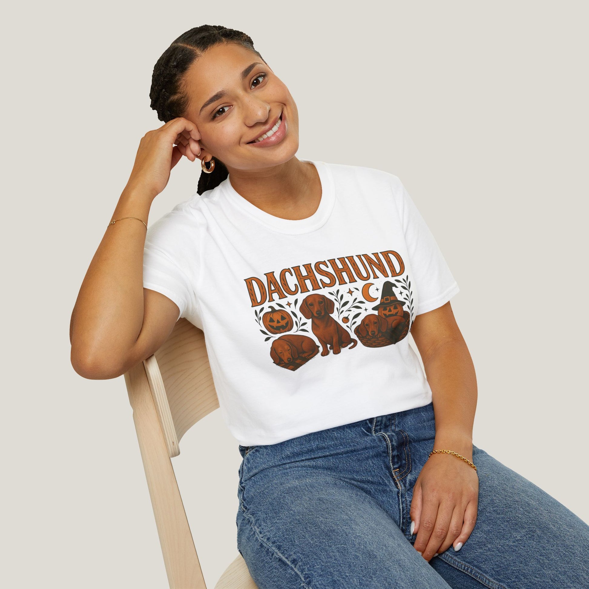 Dachshund Halloween Tee