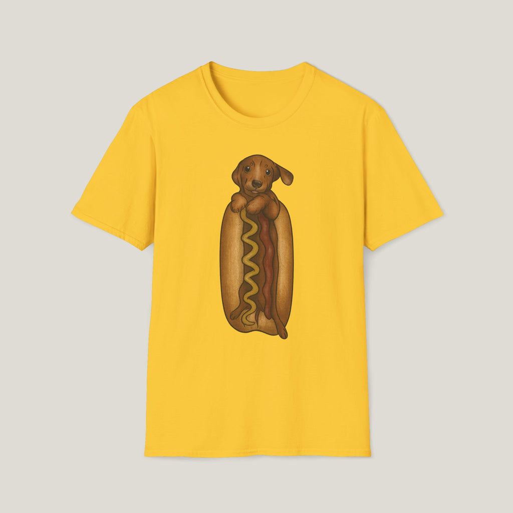 Dachshund In A Hot Dog Tee