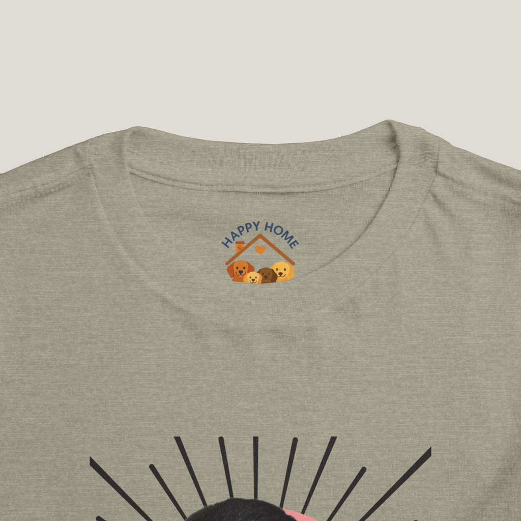 Girl Puppy Toddler Tee
