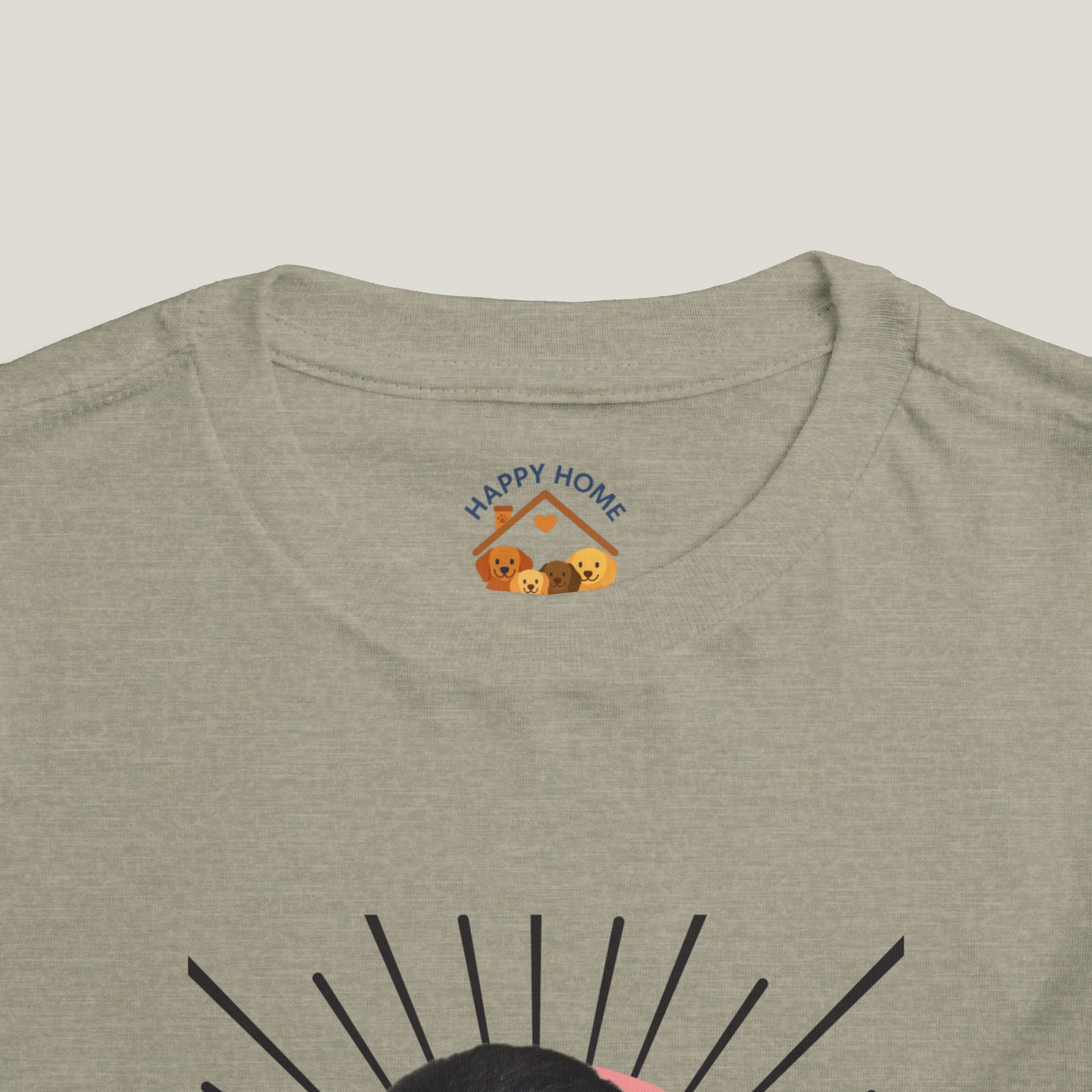 Girl Puppy Toddler Tee