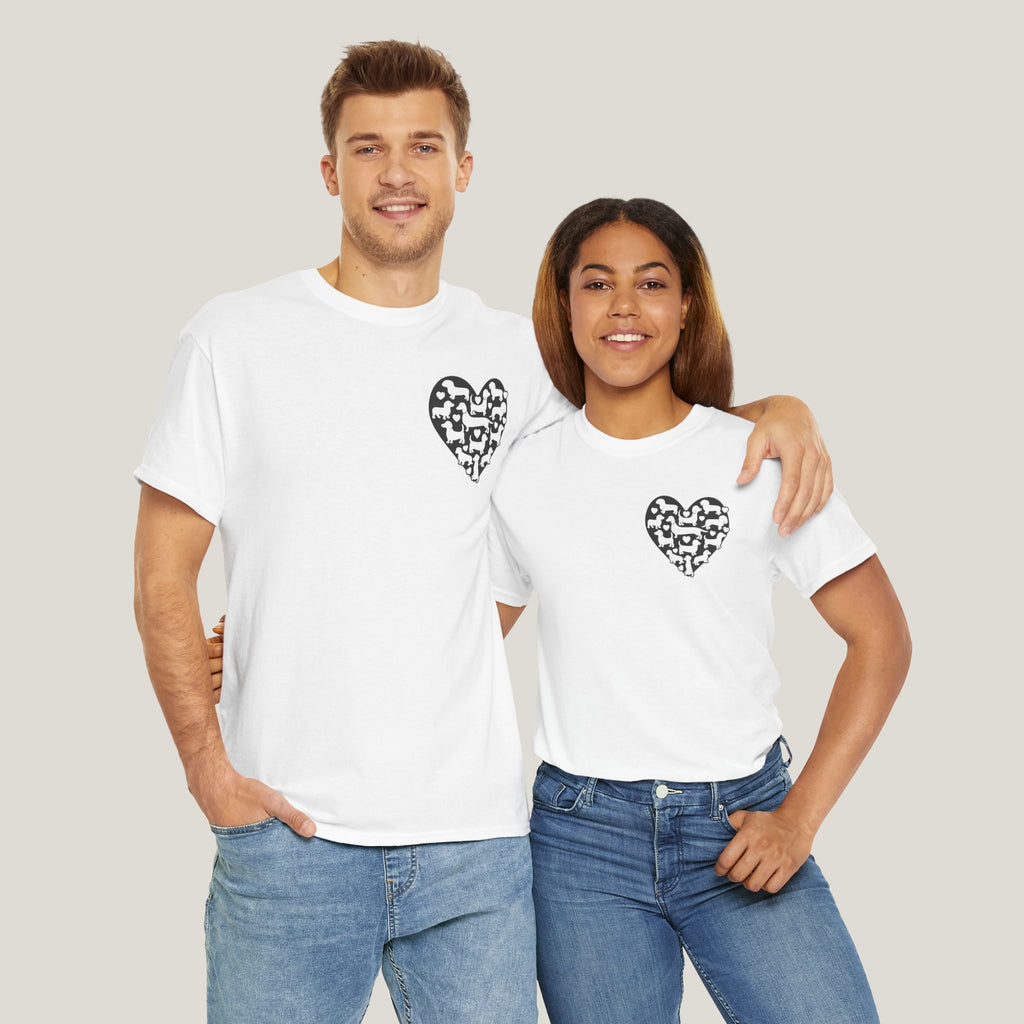 Dachshund Heart Tee