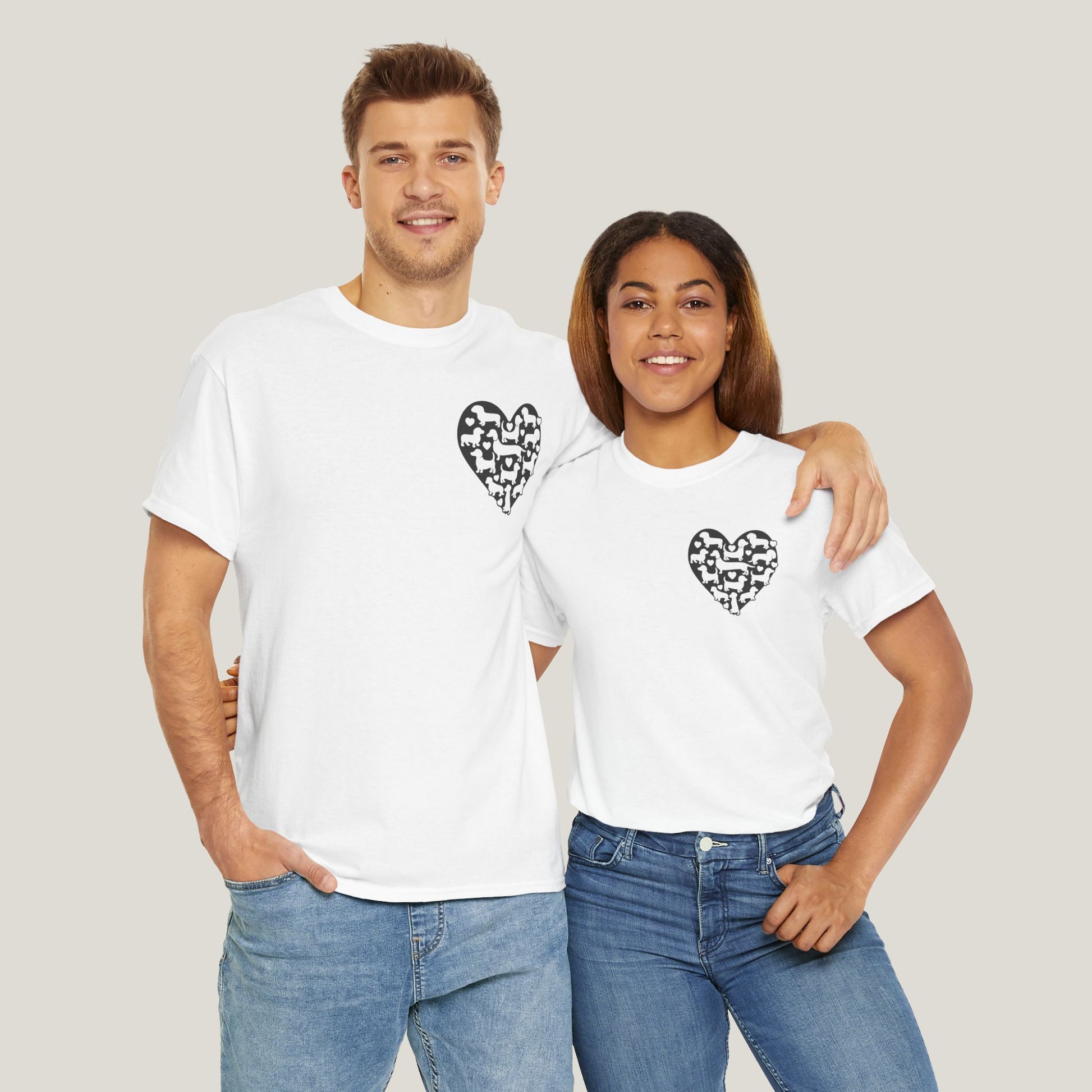 Dachshund Heart Tee