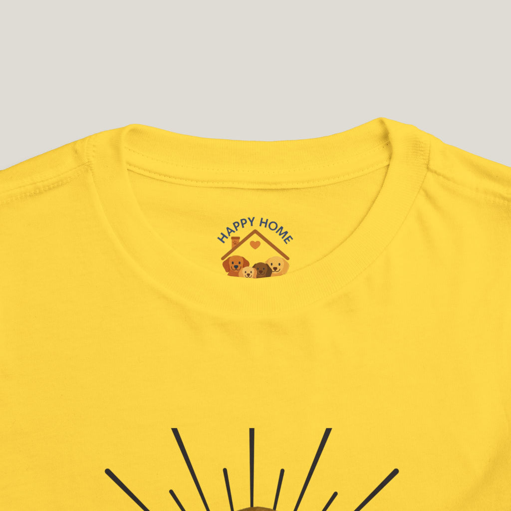 Girl Puppy Toddler Tee