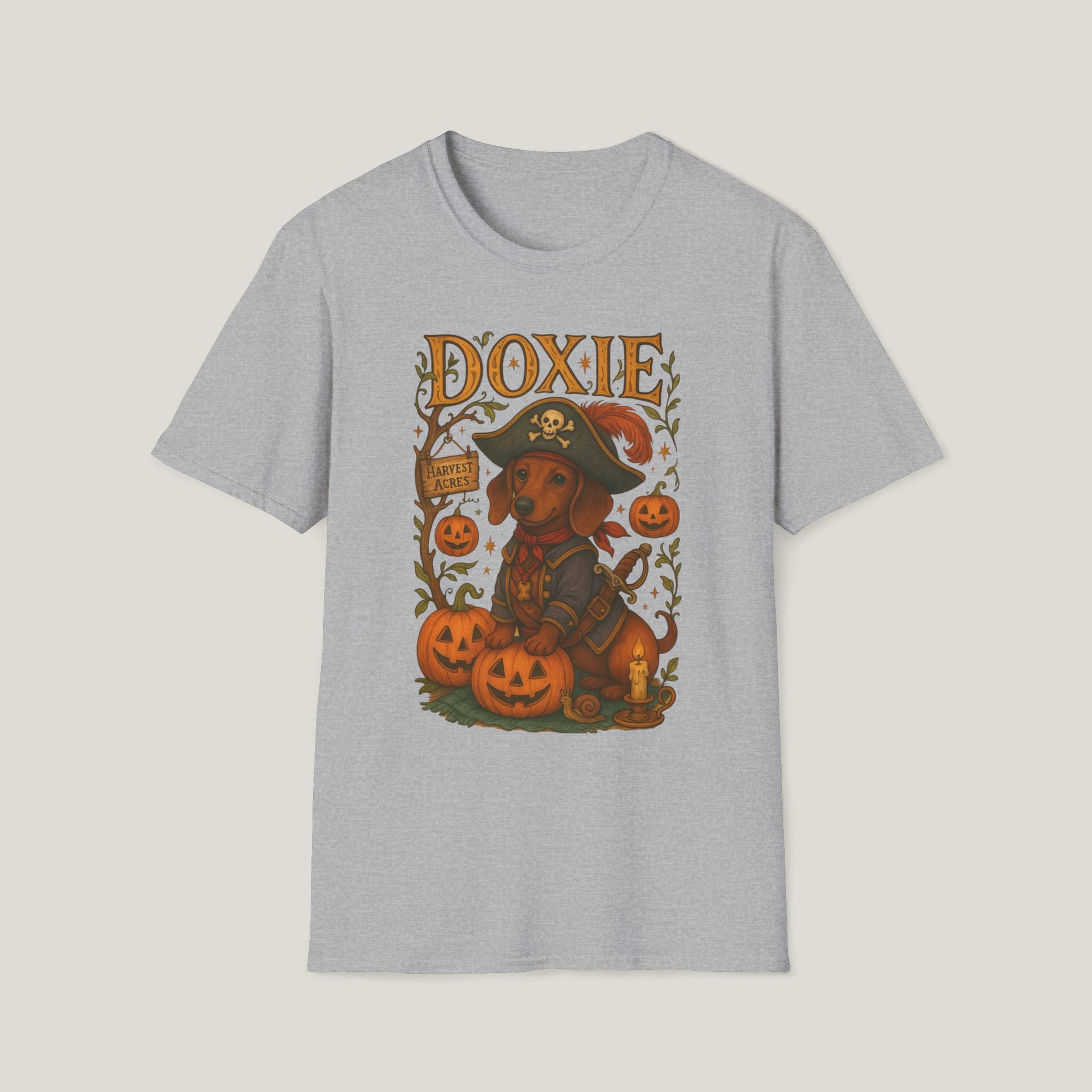 Doxie design Halloween Tee