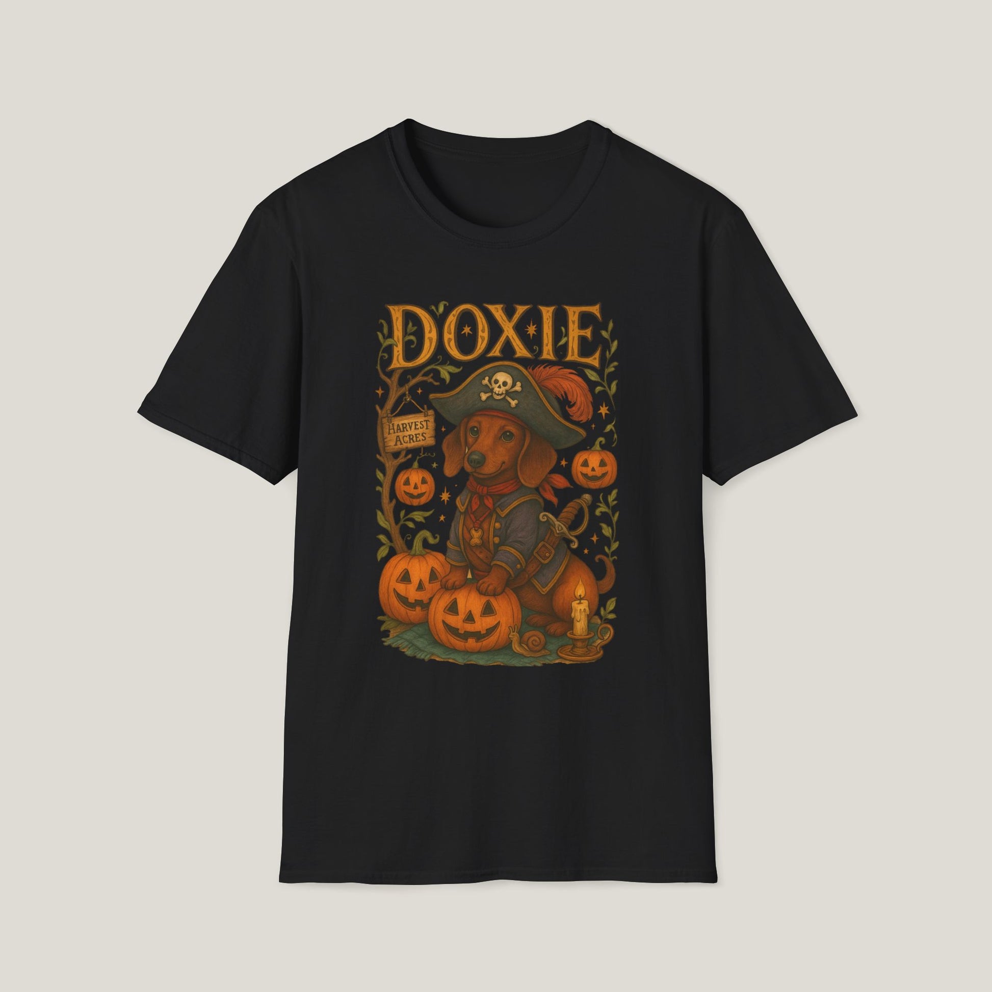 Doxie design Halloween Tee