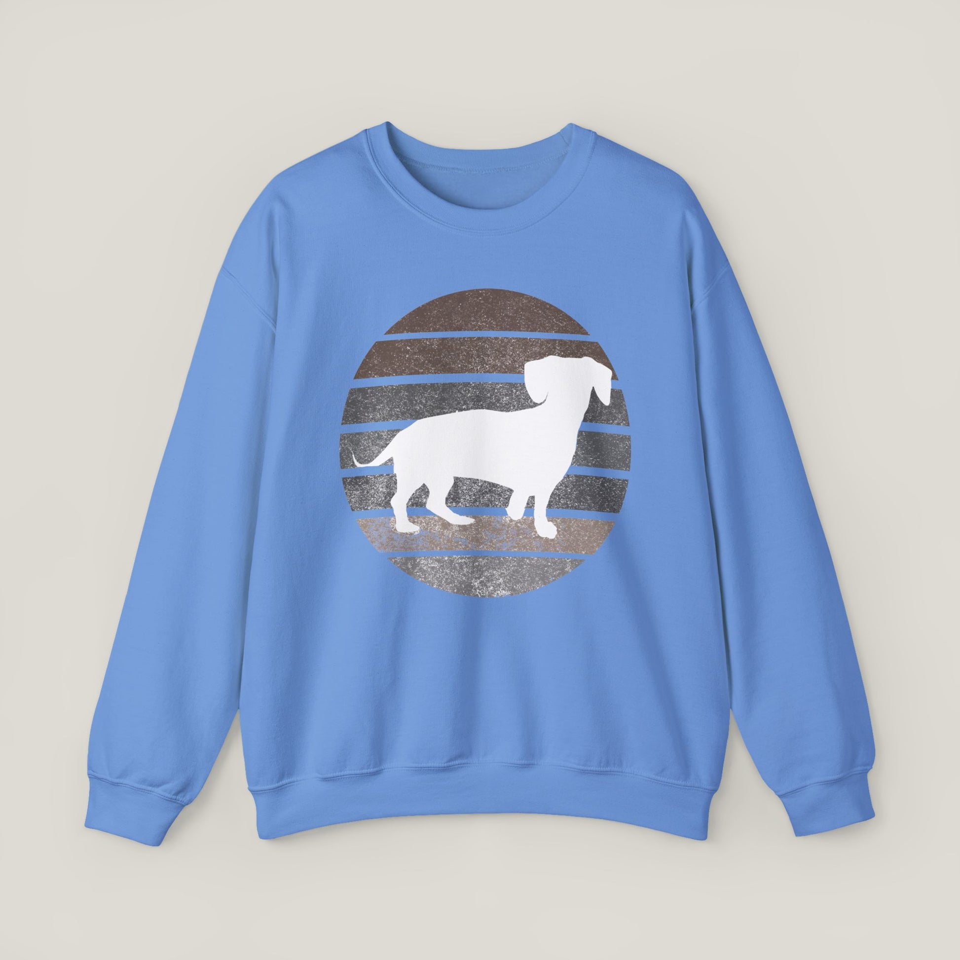 Dachshund Dad Logo Crewneck