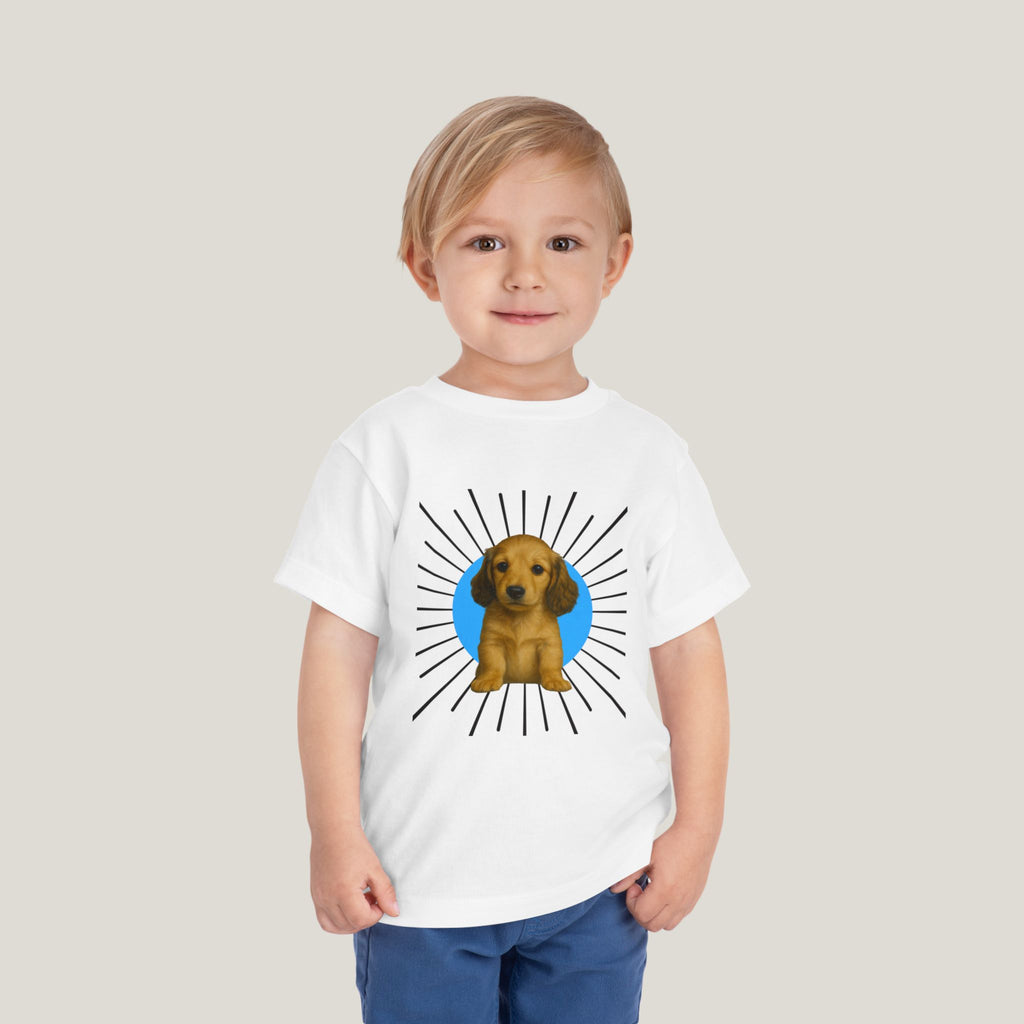 Boy Puppy Toddler Tee