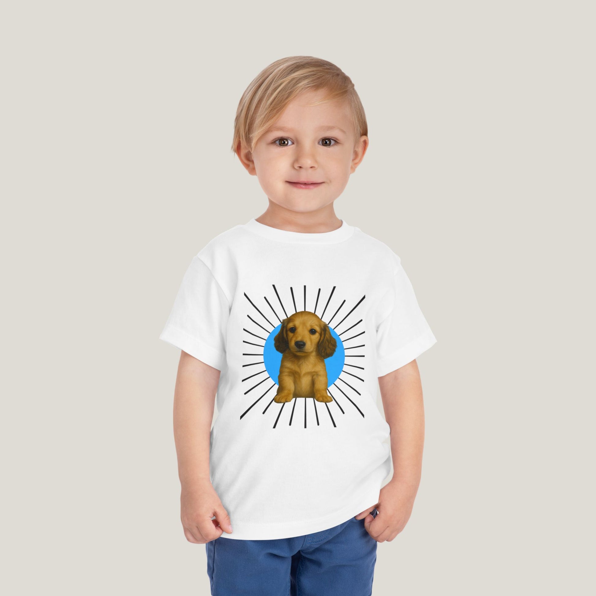 Boy Puppy Toddler Tee