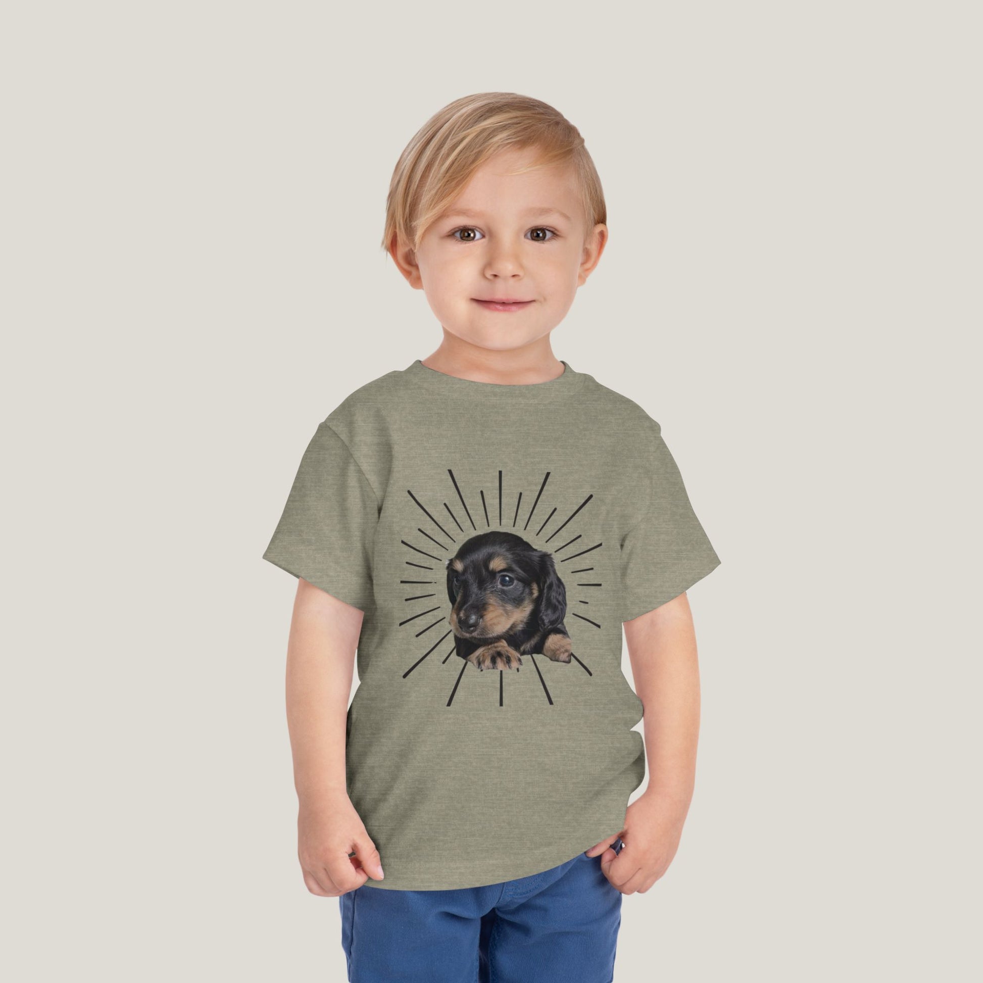 Boy Puppy Toddler Tee