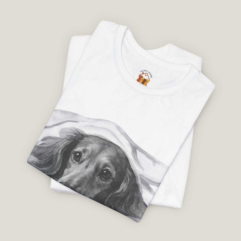Undercover Doxie Watercolor Tee