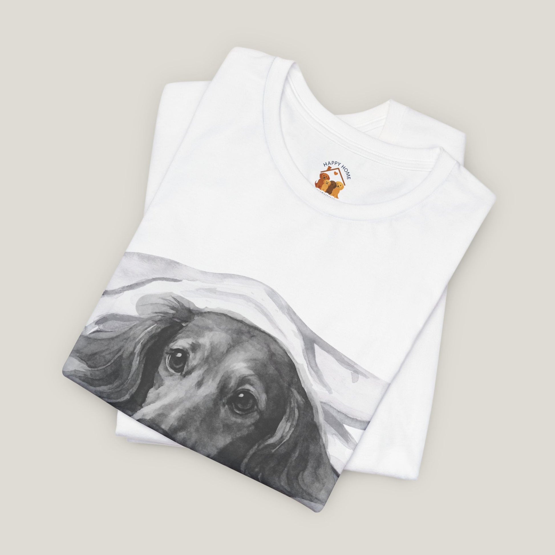 Undercover Doxie Watercolor Tee