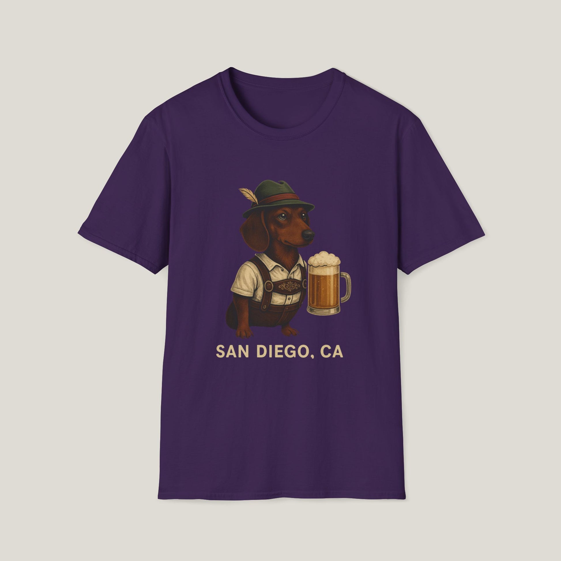 San Diego Beer Dachshund Tee