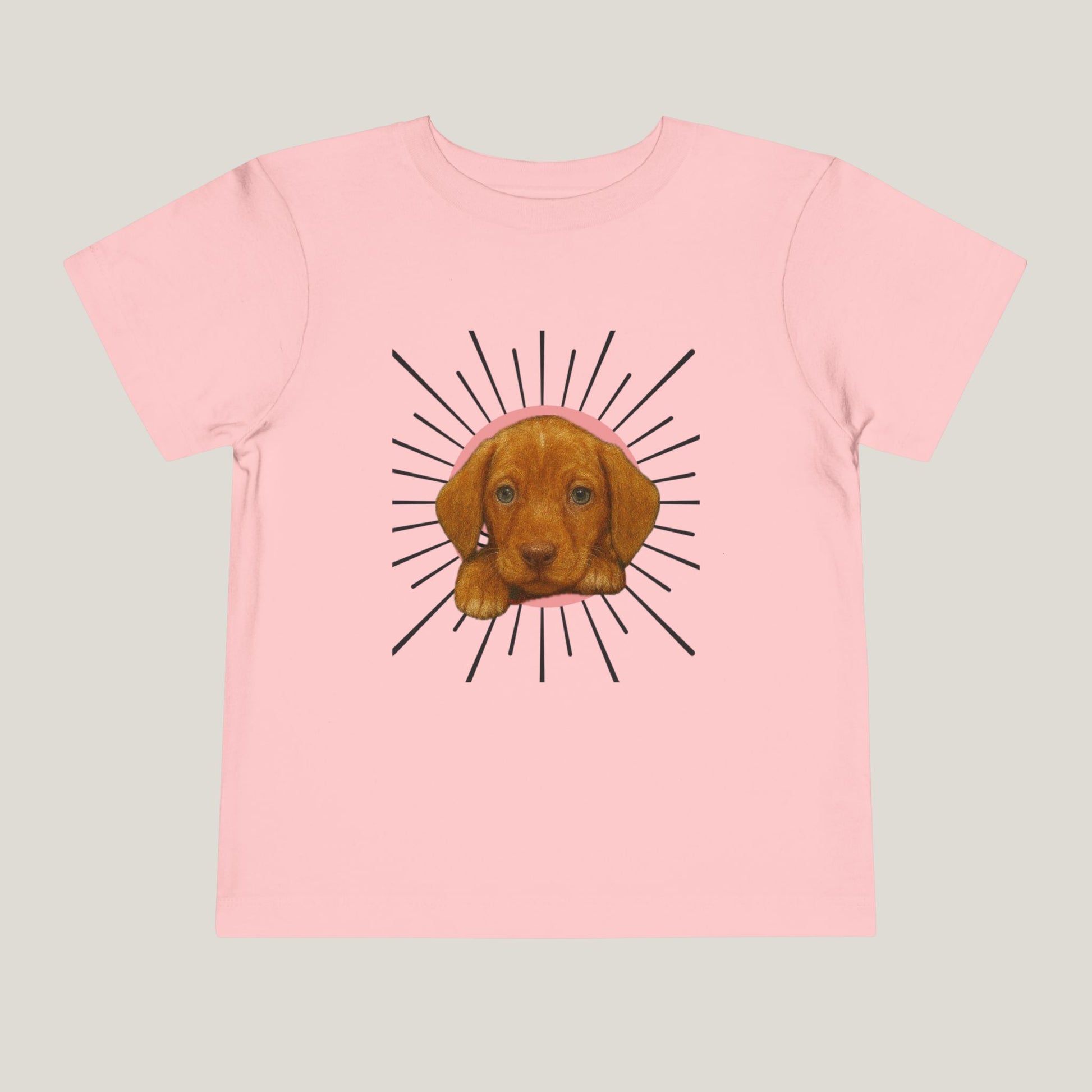 Girl Puppy Toddler Tee