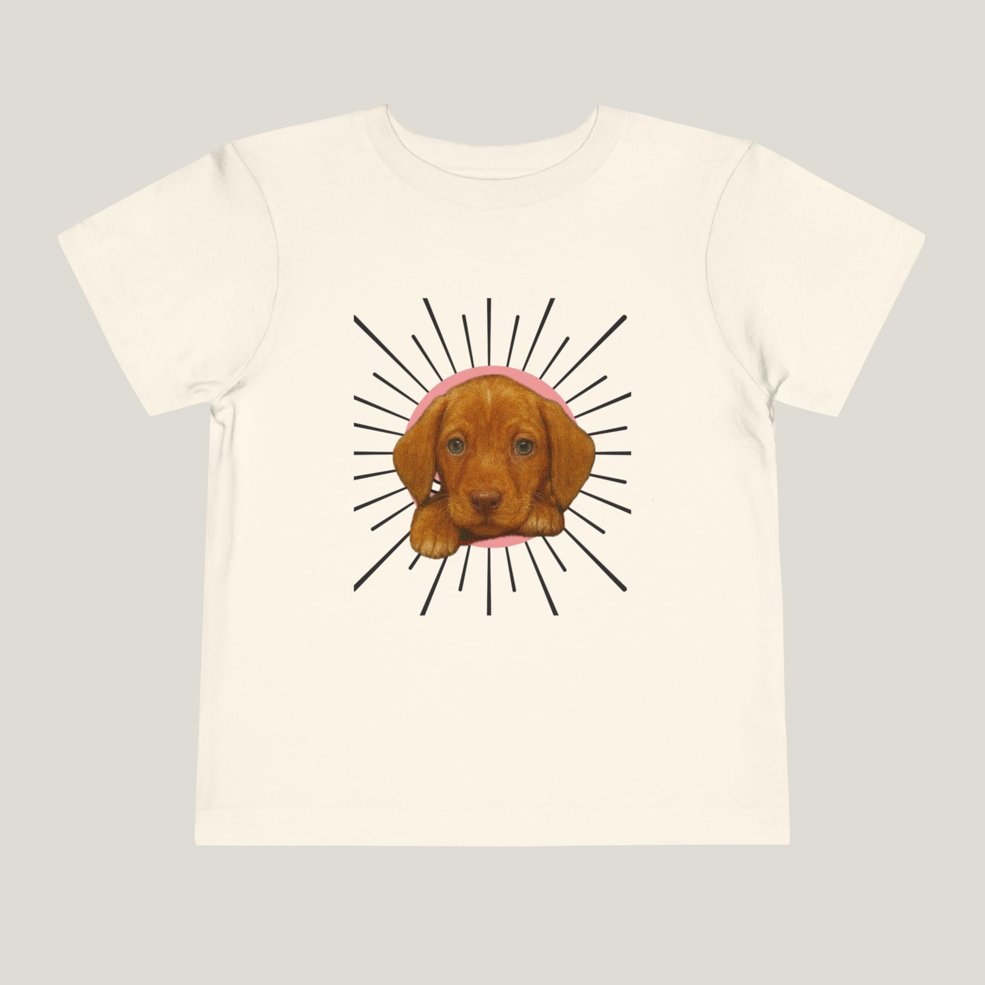 Girl Puppy Toddler Tee