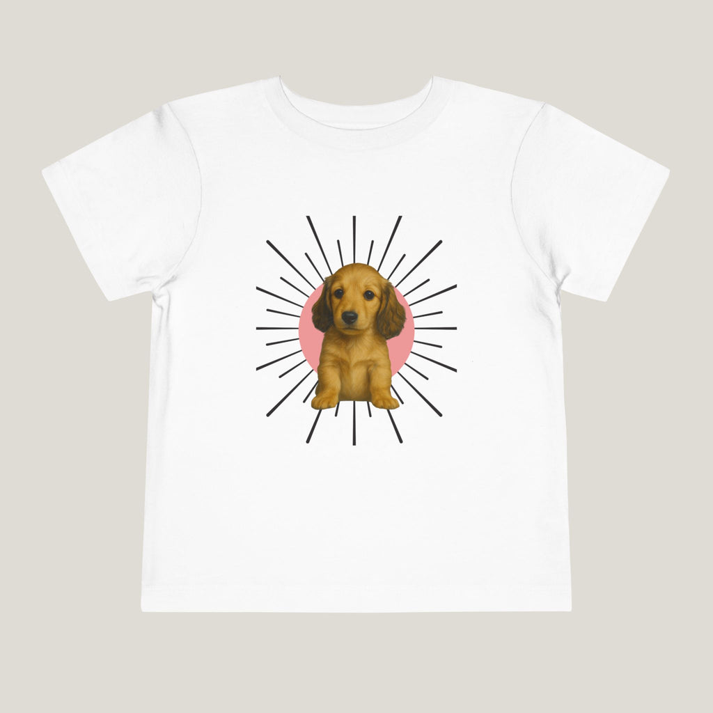 Girl Puppy Toddler Tee