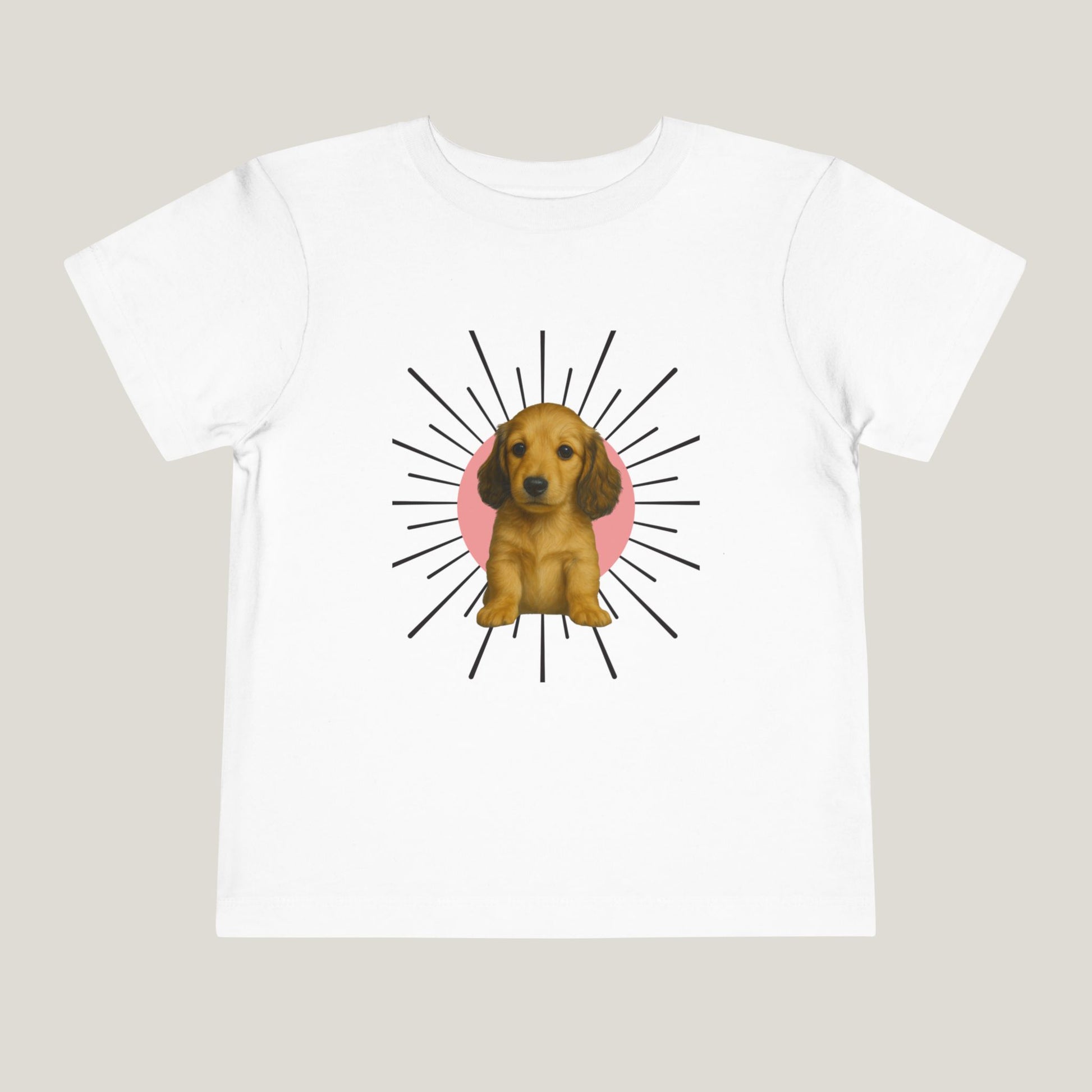 Girl Puppy Toddler Tee